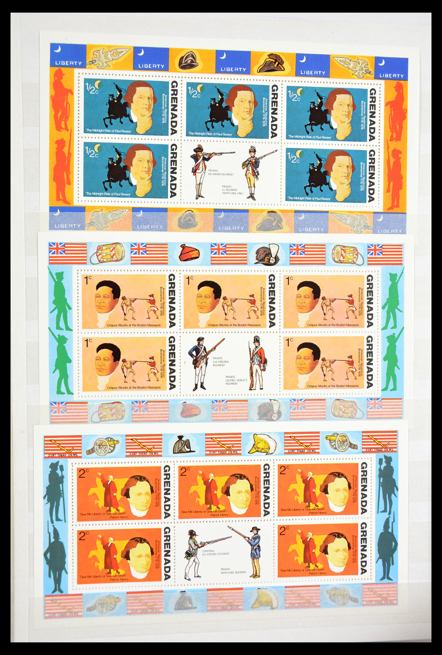 29584 101 - 29584 World souvenir sheets 1980-2011.