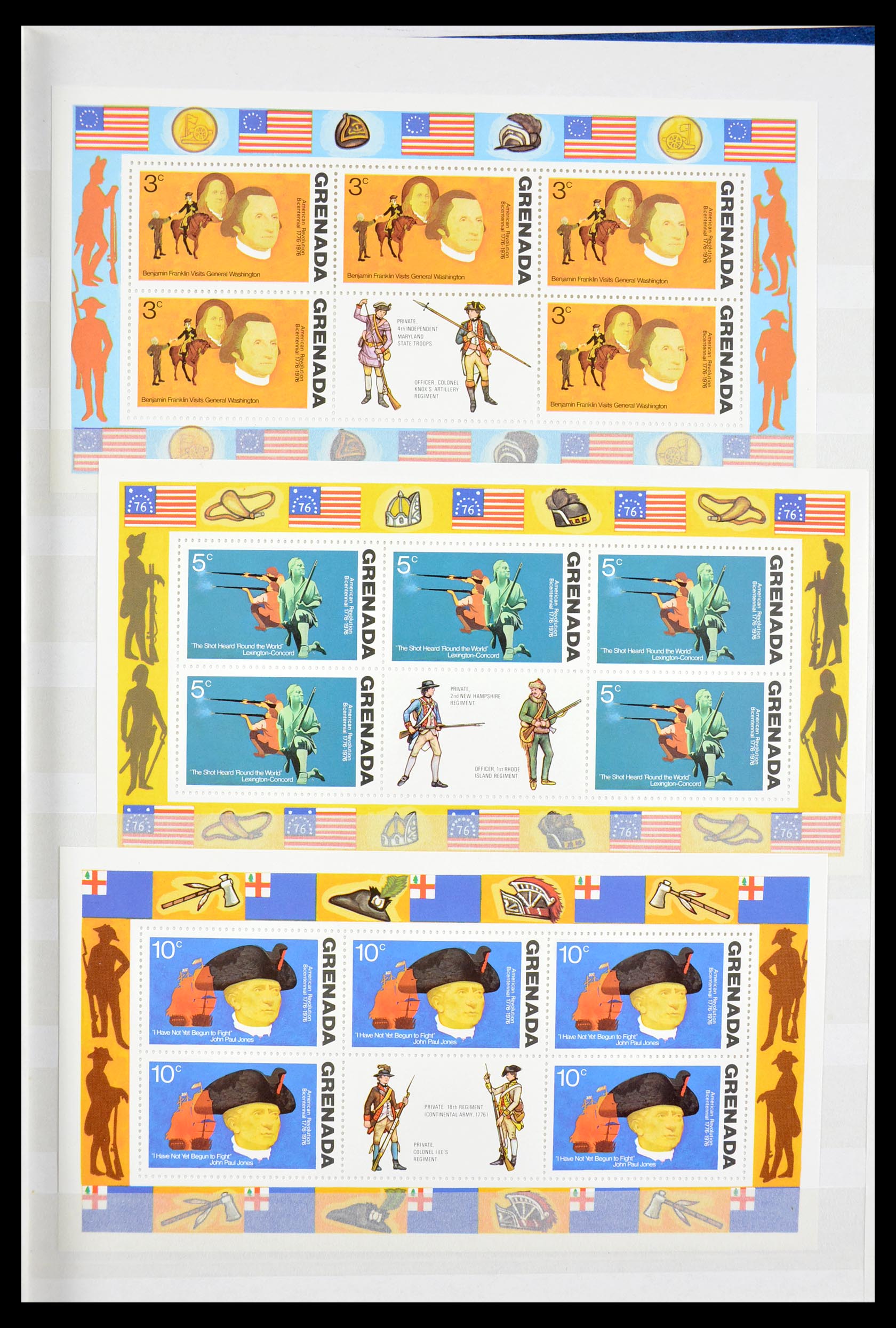 29584 102 - 29584 World souvenir sheets 1980-2011.