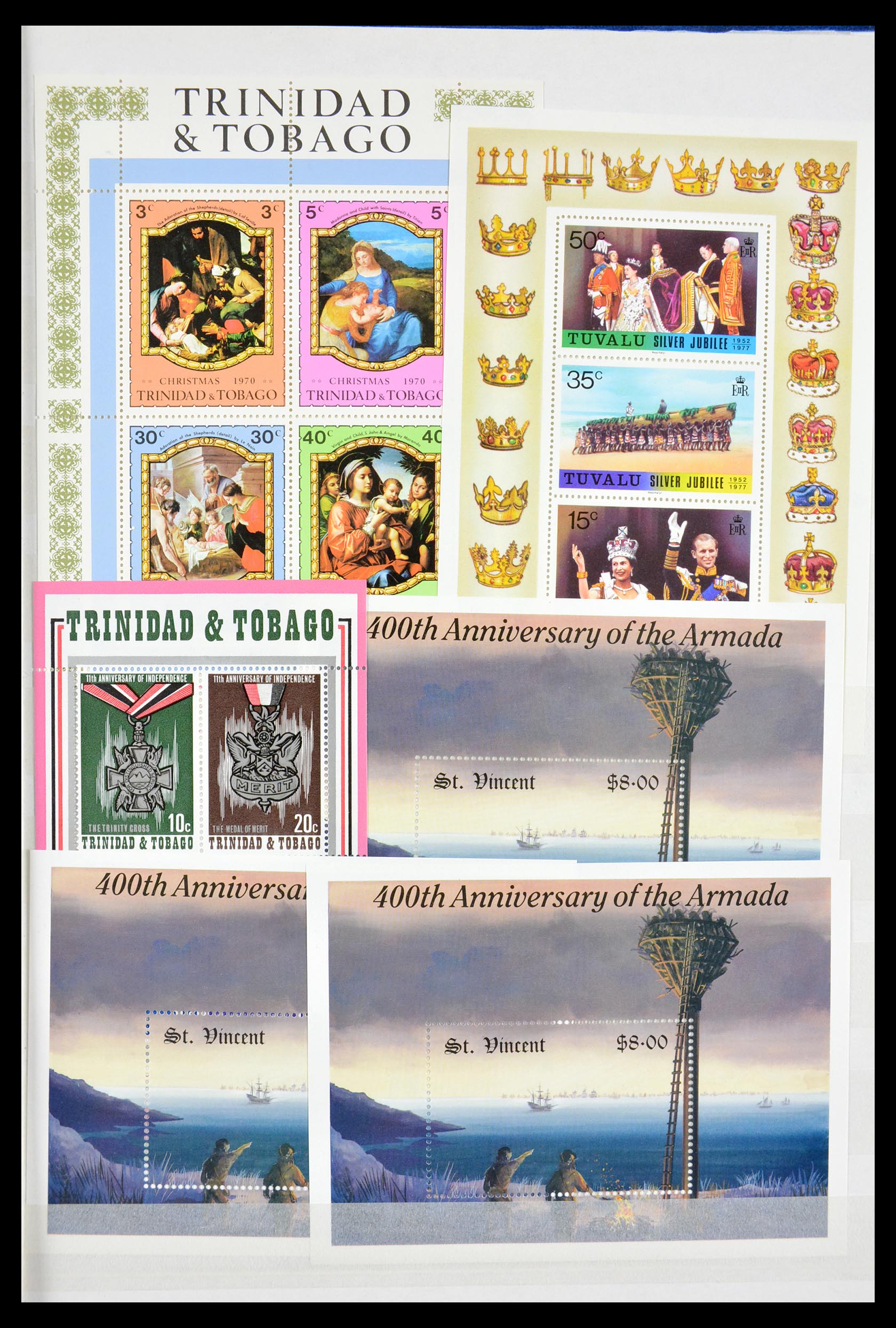 29584 106 - 29584 World souvenir sheets 1980-2011.