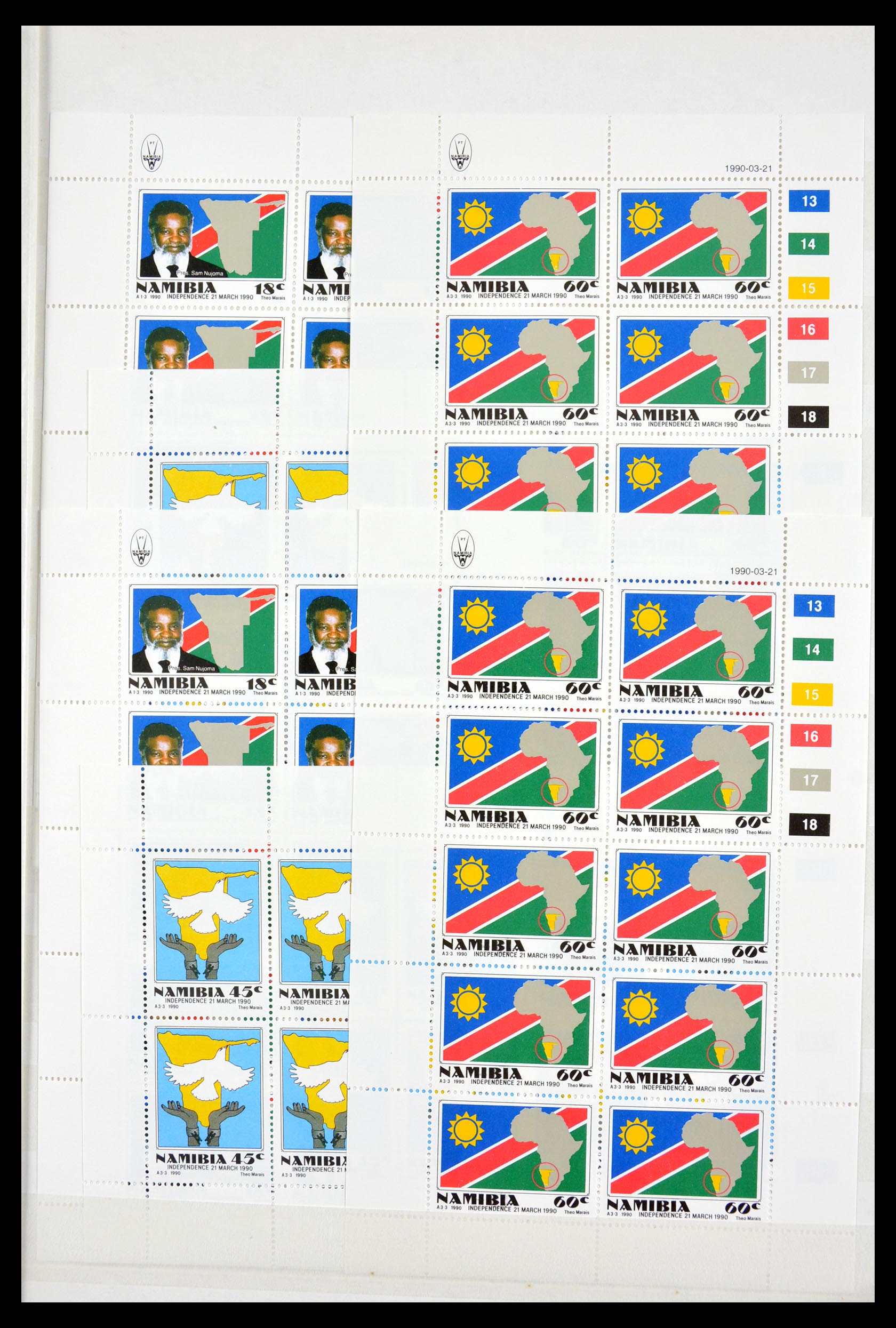 29584 112 - 29584 World souvenir sheets 1980-2011.