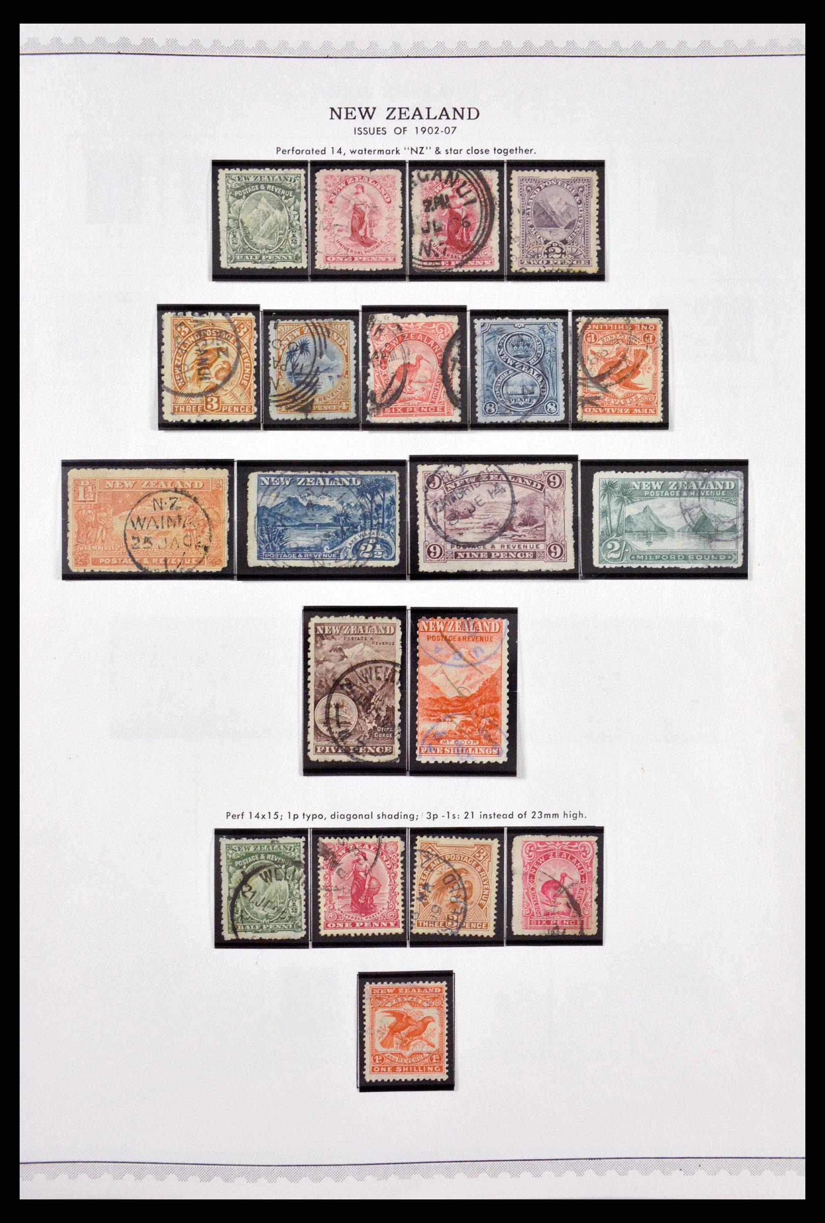 29585 008 - 29585 Nieuw Zeeland 1856-1996.