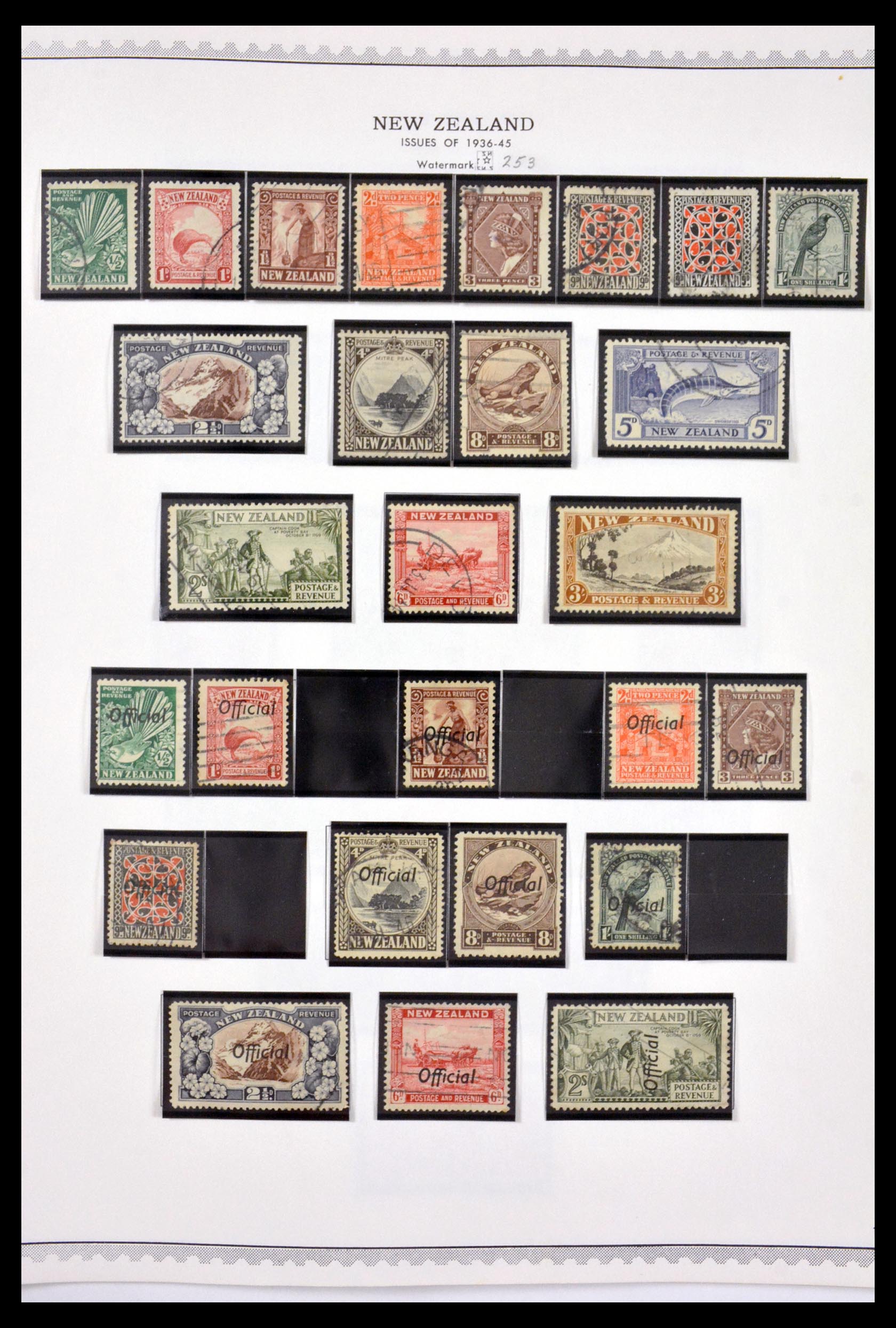 29585 017 - 29585 Nieuw Zeeland 1856-1996.