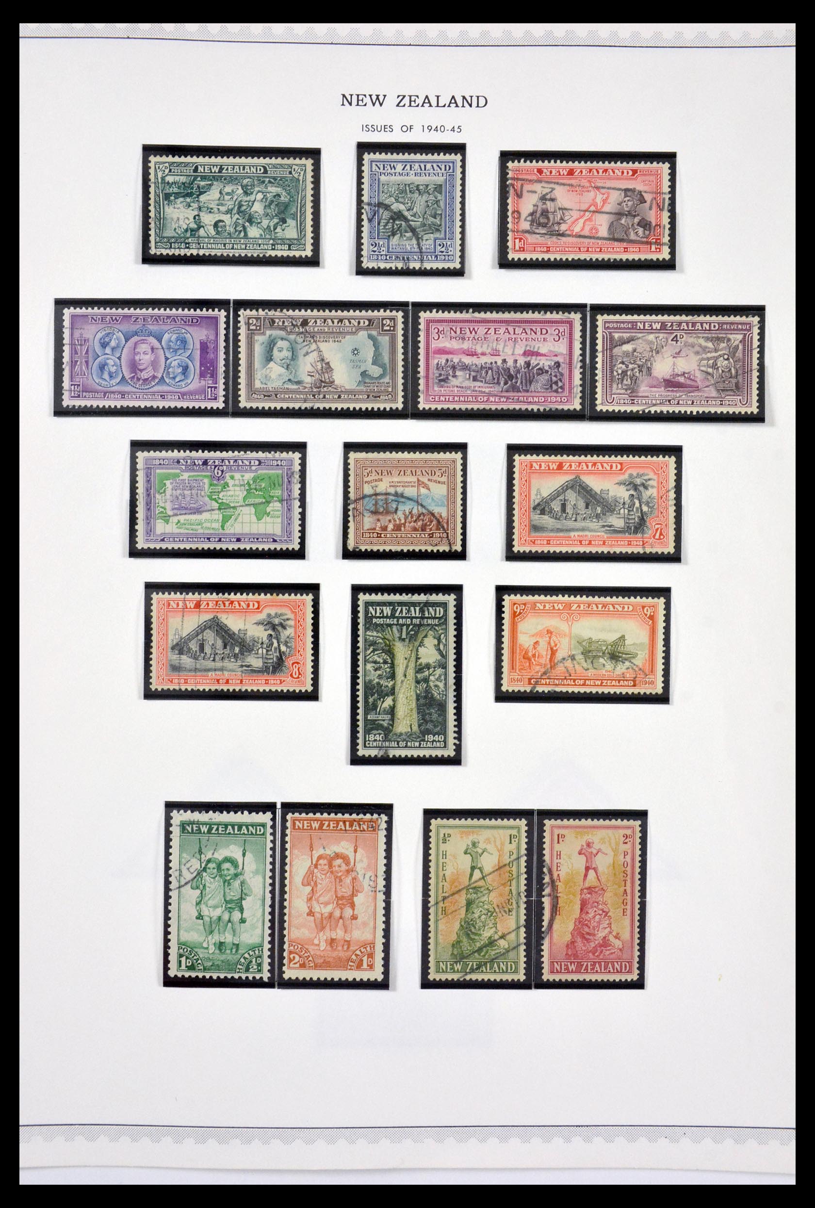 29585 021 - 29585 Nieuw Zeeland 1856-1996.