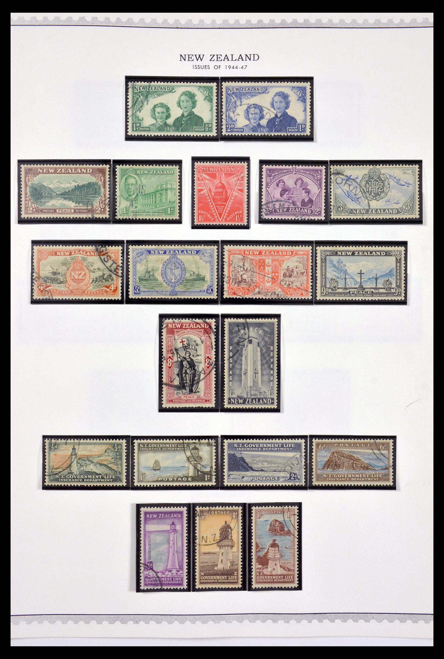 29585 023 - 29585 Nieuw Zeeland 1856-1996.
