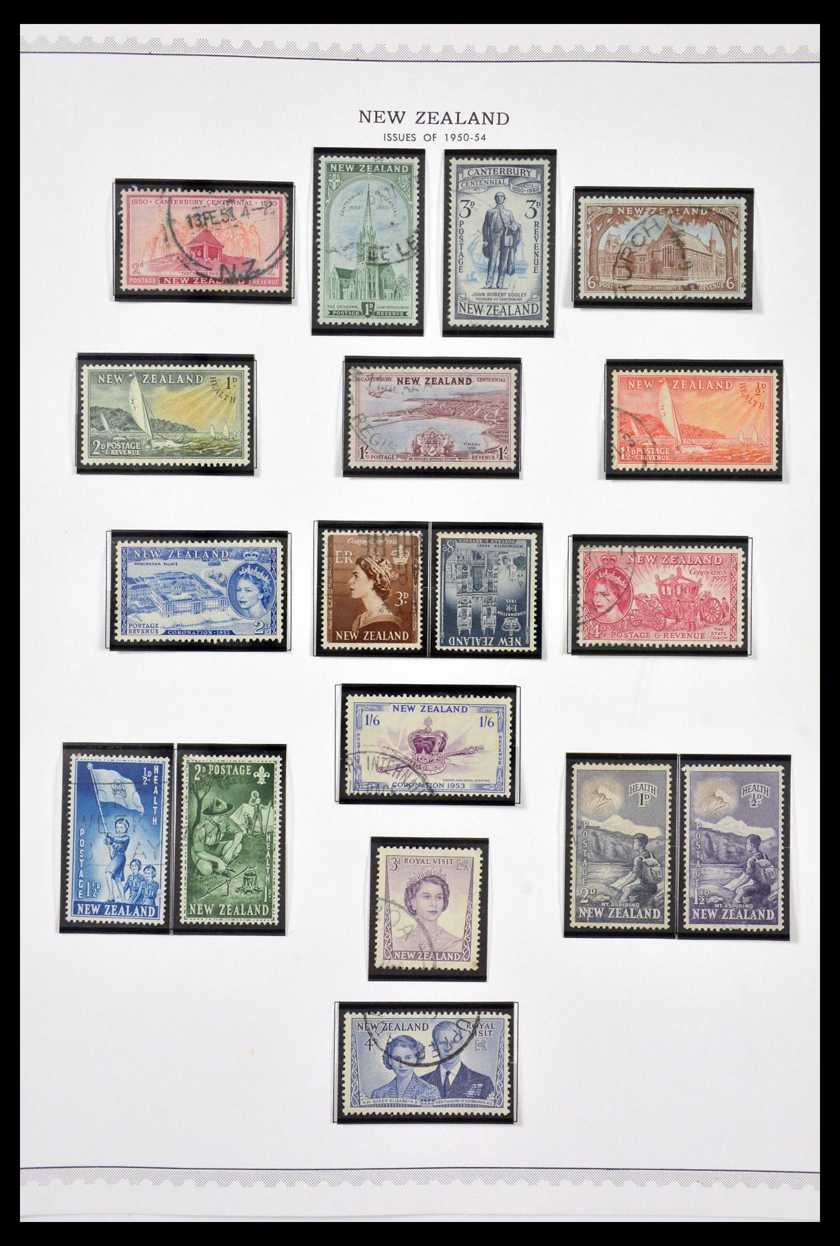 29585 025 - 29585 Nieuw Zeeland 1856-1996.