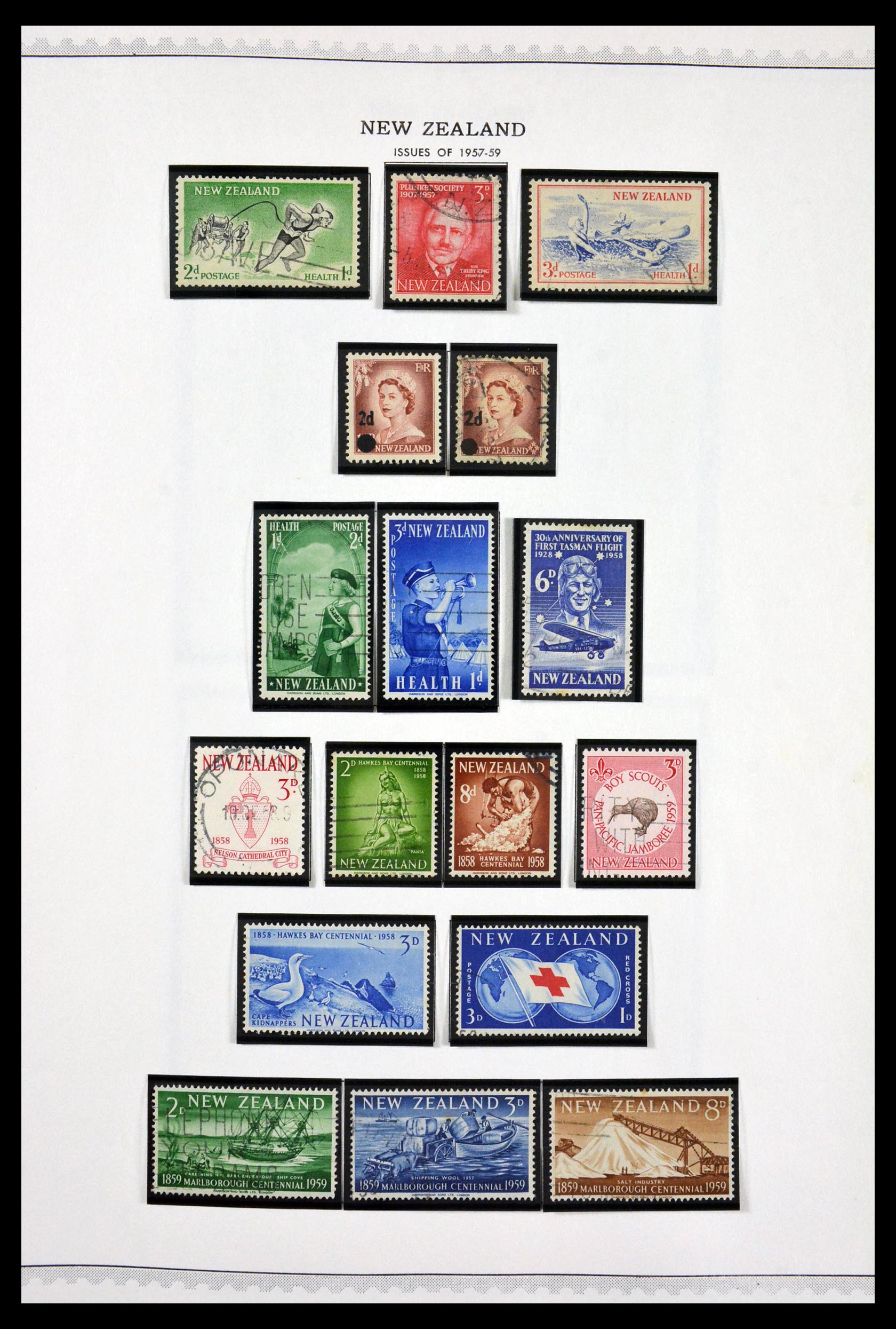 29585 028 - 29585 Nieuw Zeeland 1856-1996.