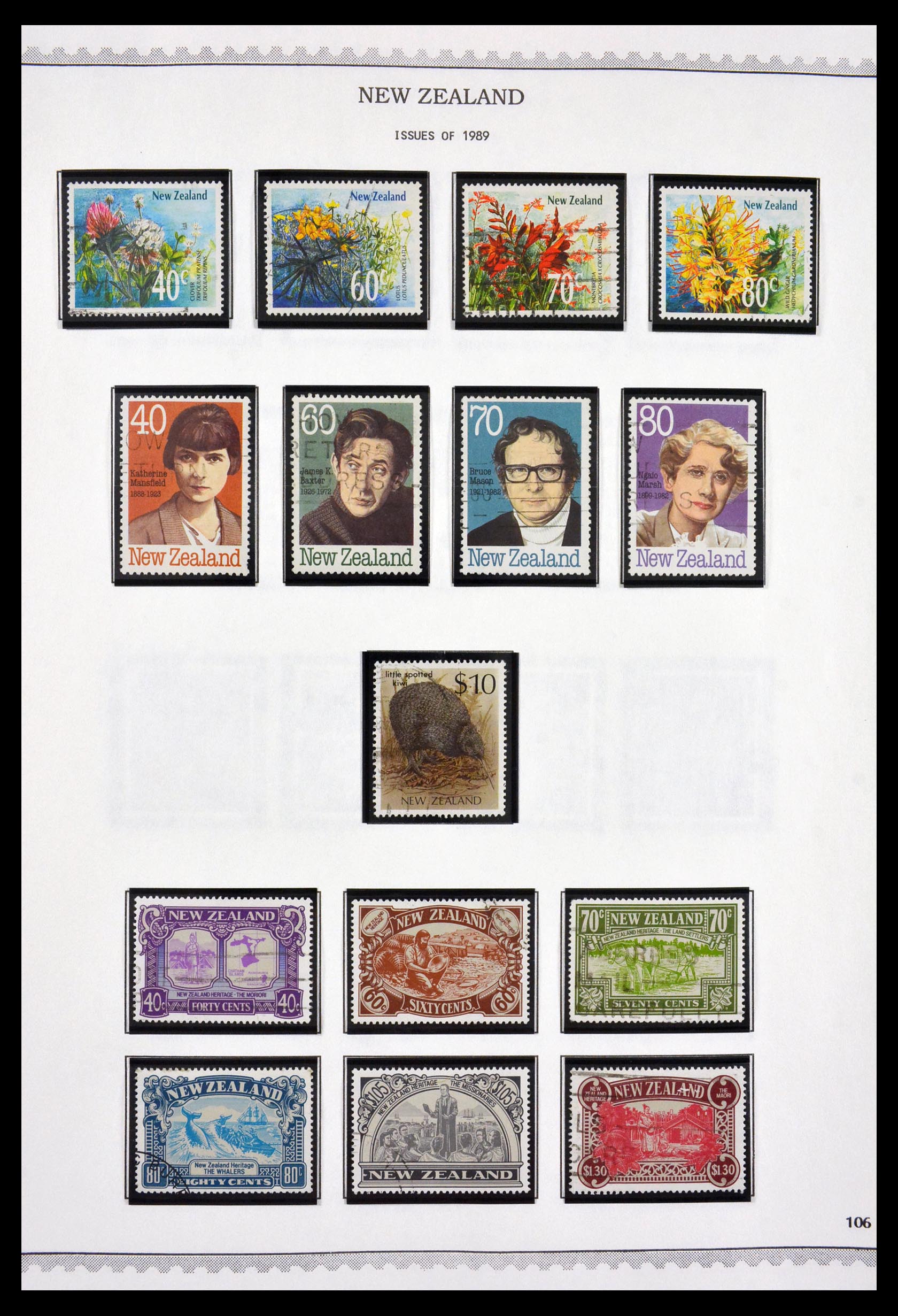 29585 114 - 29585 Nieuw Zeeland 1856-1996.