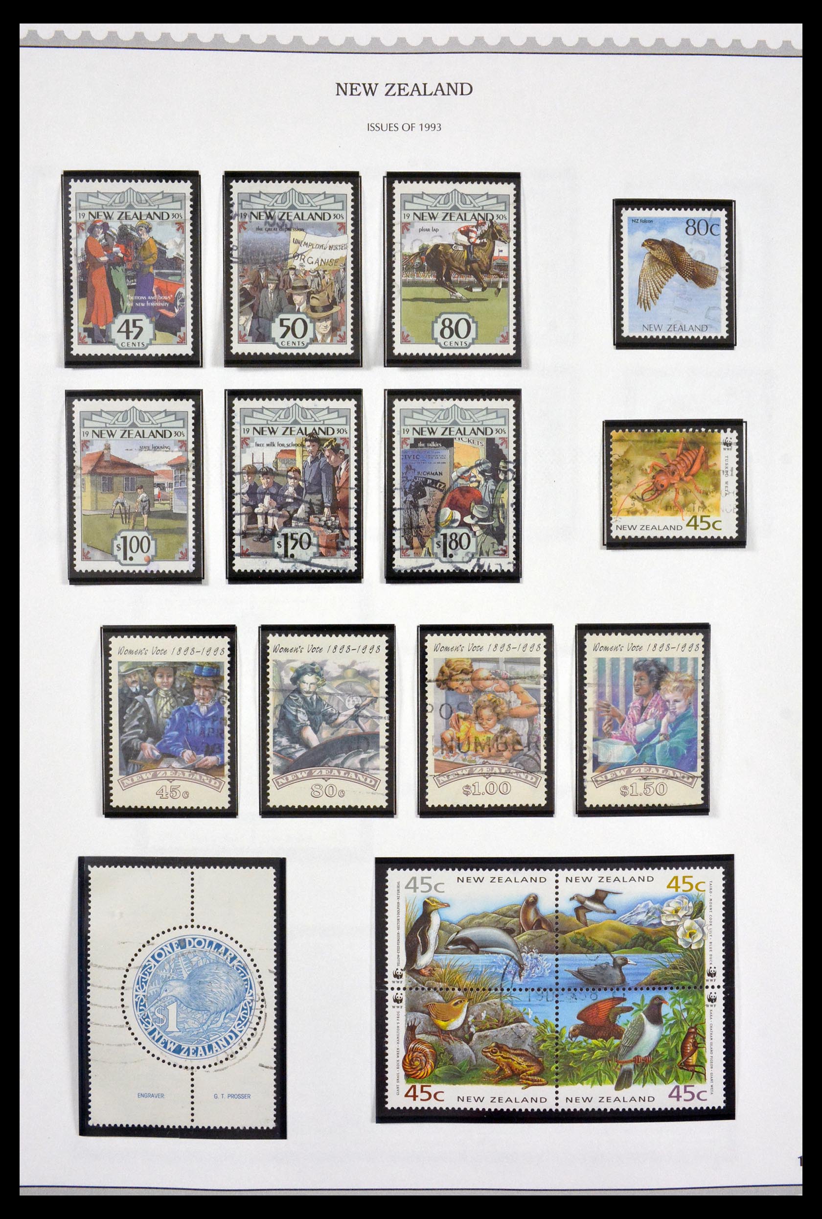 29585 140 - 29585 Nieuw Zeeland 1856-1996.