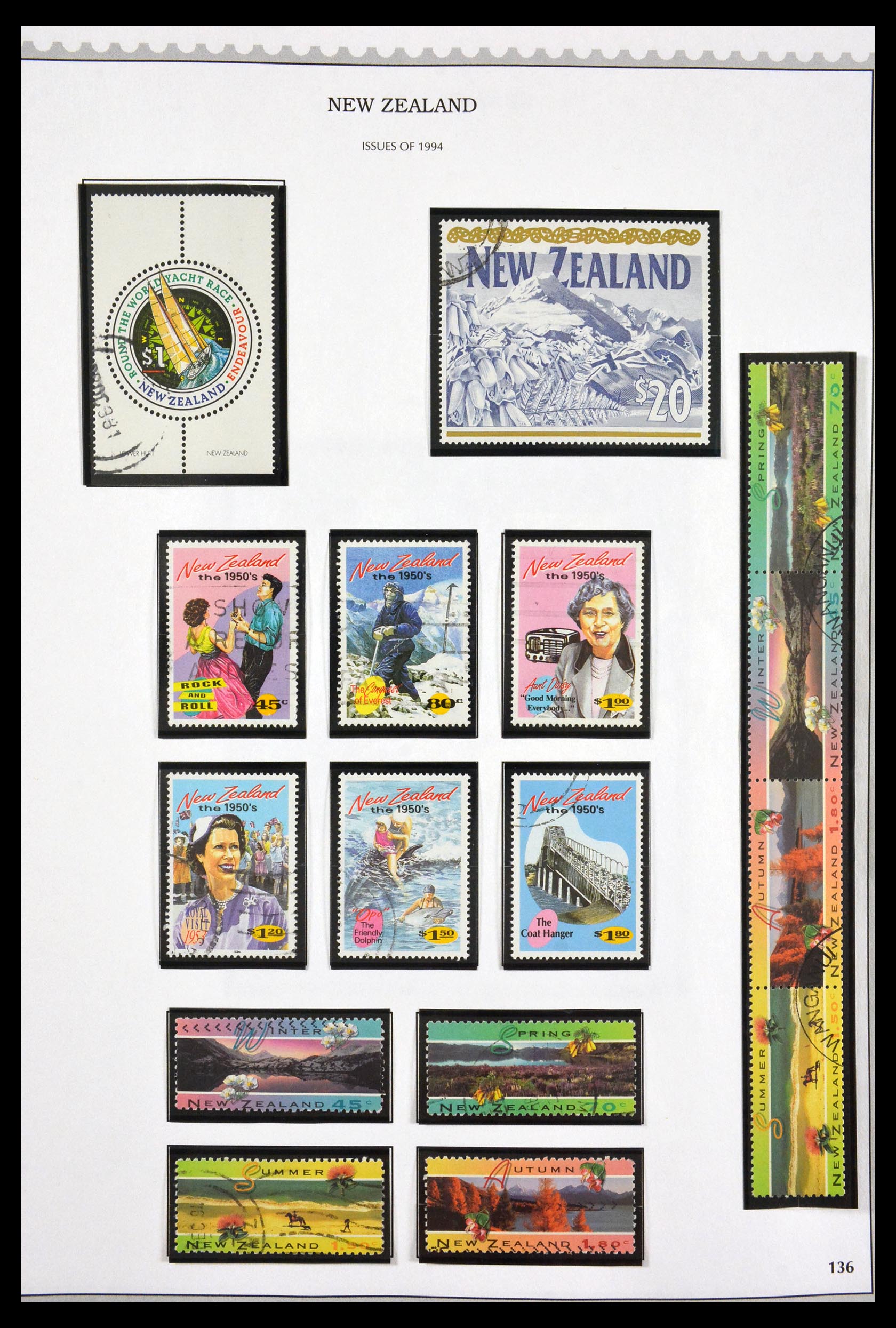 29585 146 - 29585 Nieuw Zeeland 1856-1996.