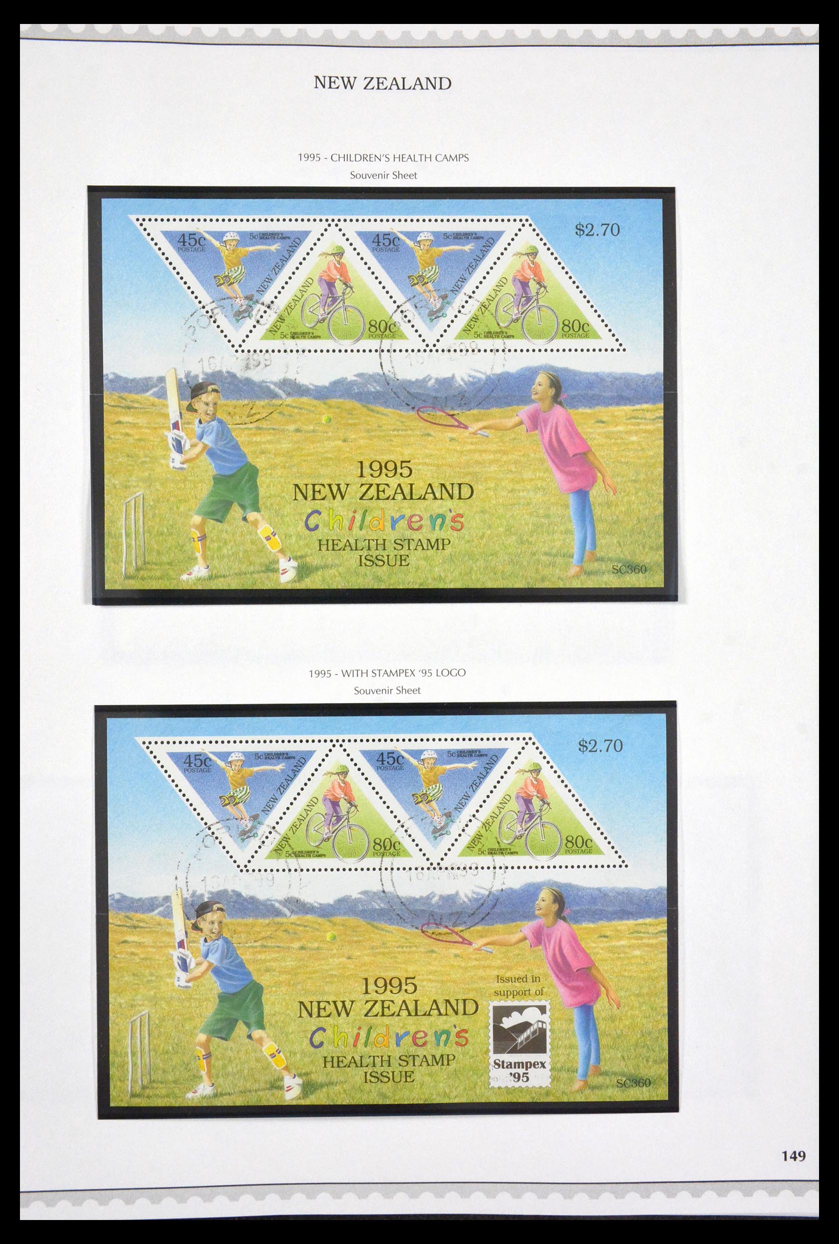 29585 159 - 29585 Nieuw Zeeland 1856-1996.