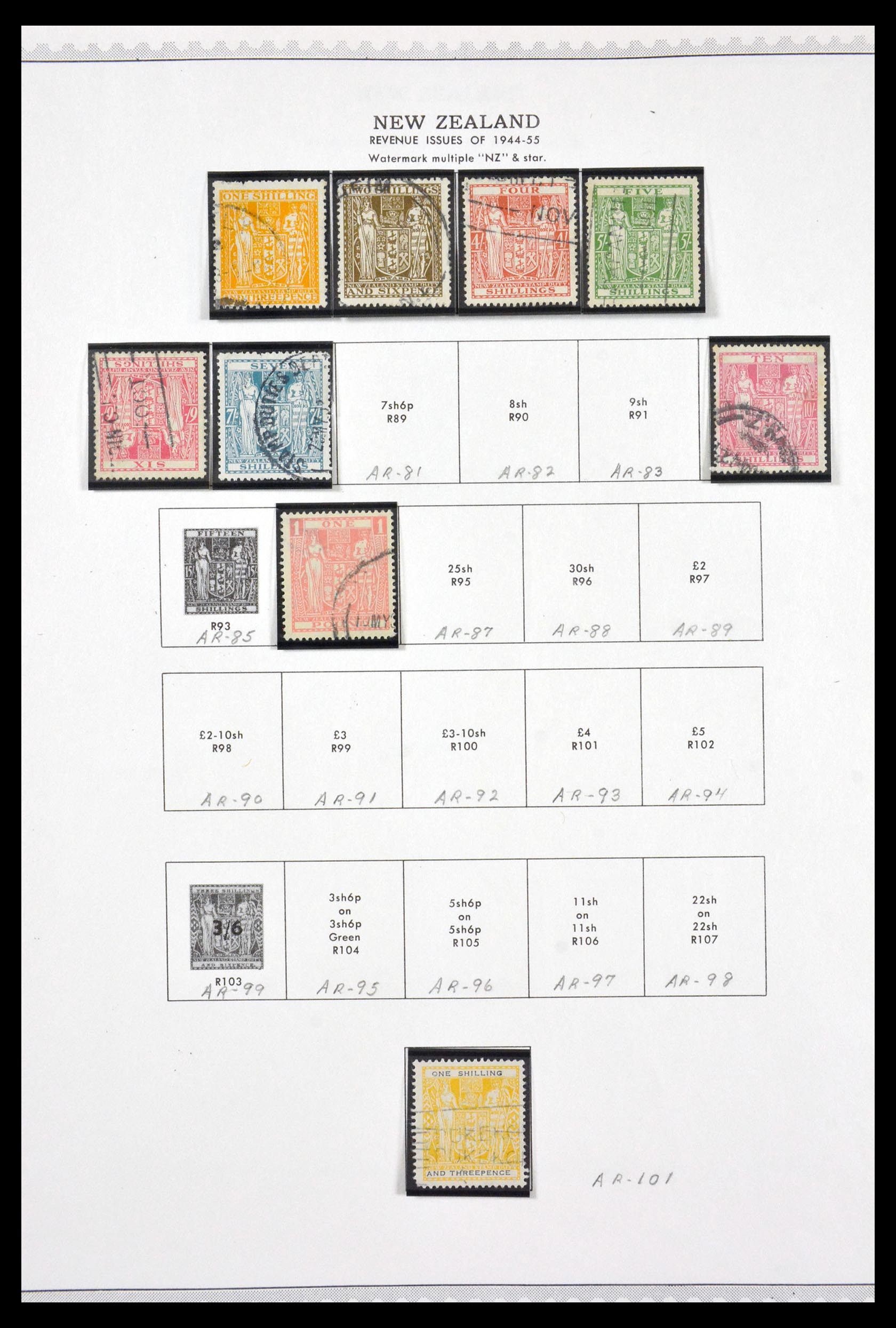 29585 188 - 29585 Nieuw Zeeland 1856-1996.