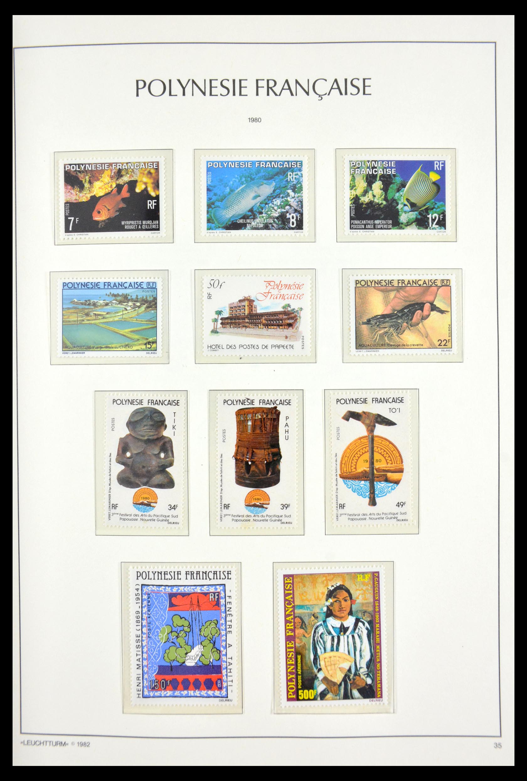 29586 036 - 29586 Polynesië 1958-1994.