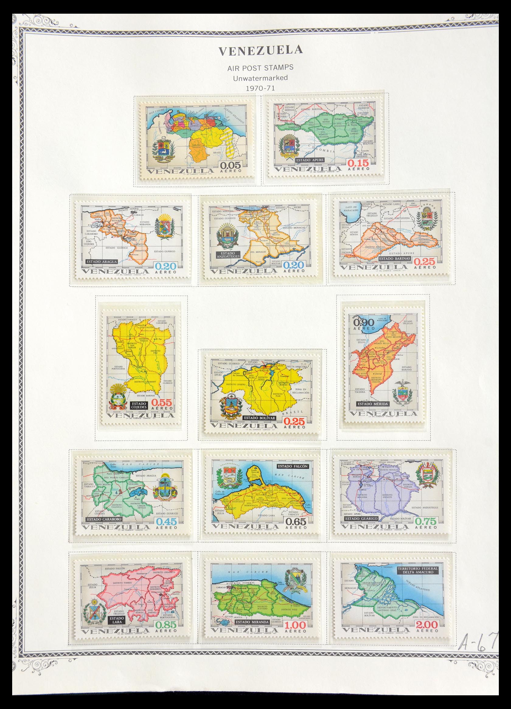 29598 257 - 29598 Venezuela 1879-1996.