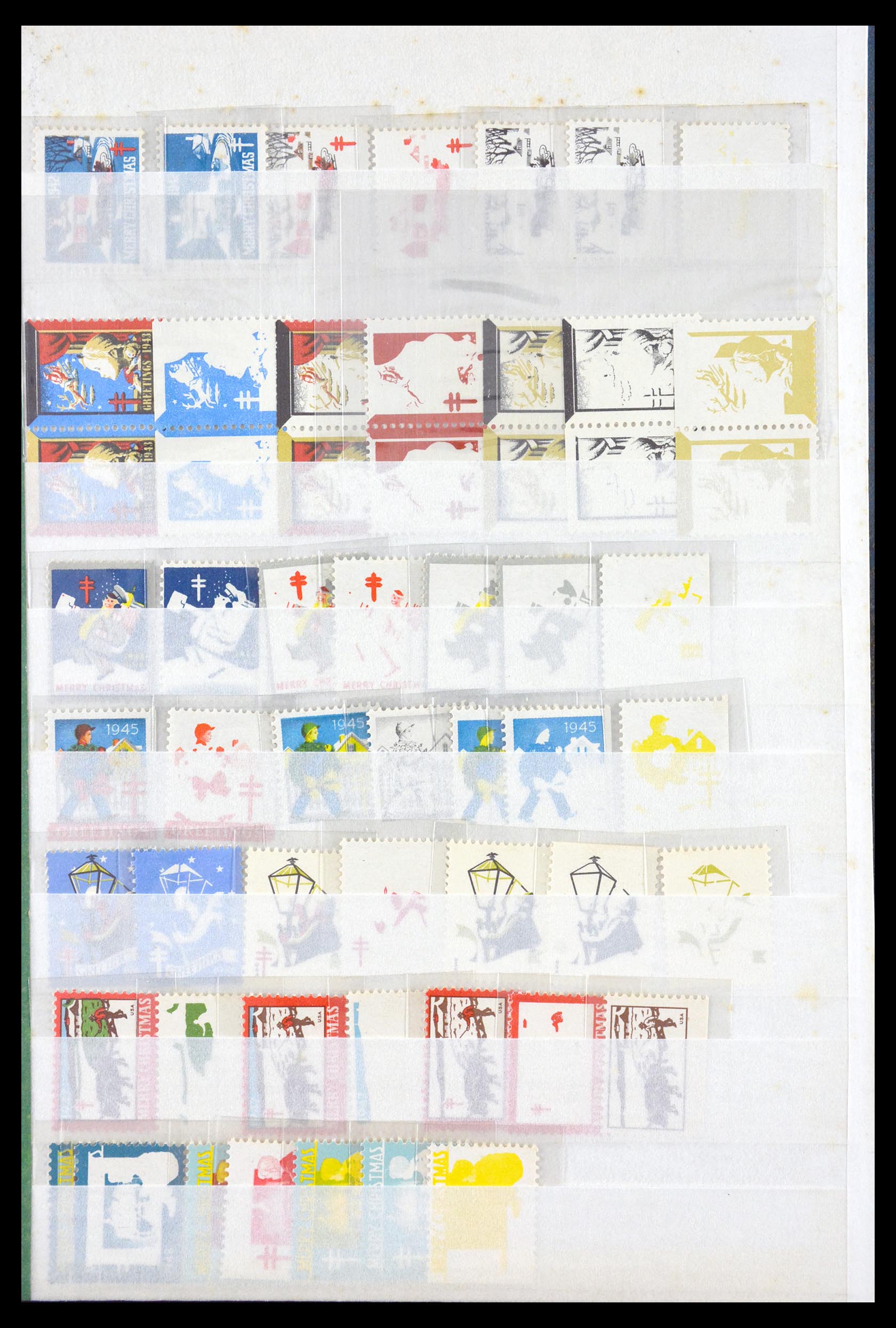 29603 012 - 29603 USA kerstzegels 1907-1977.