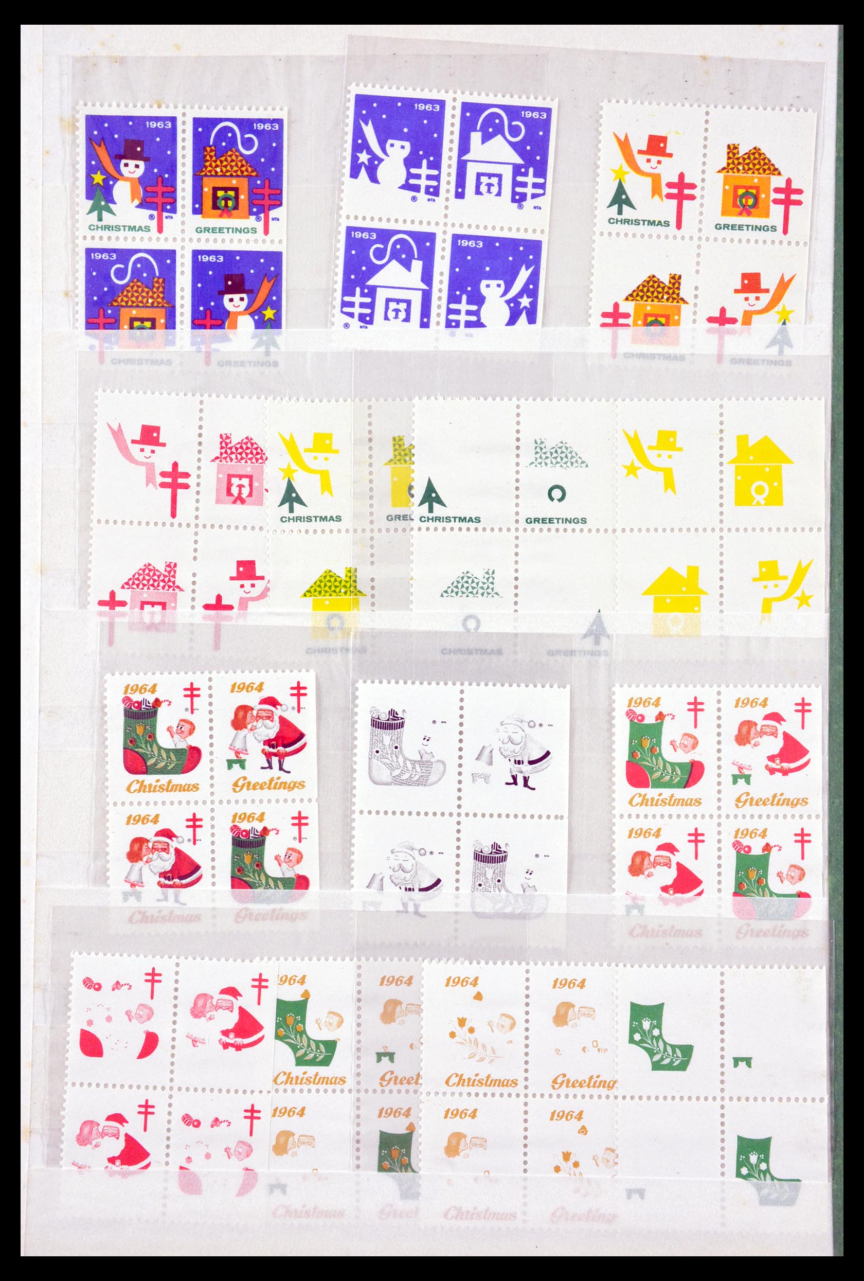 29603 017 - 29603 USA kerstzegels 1907-1977.