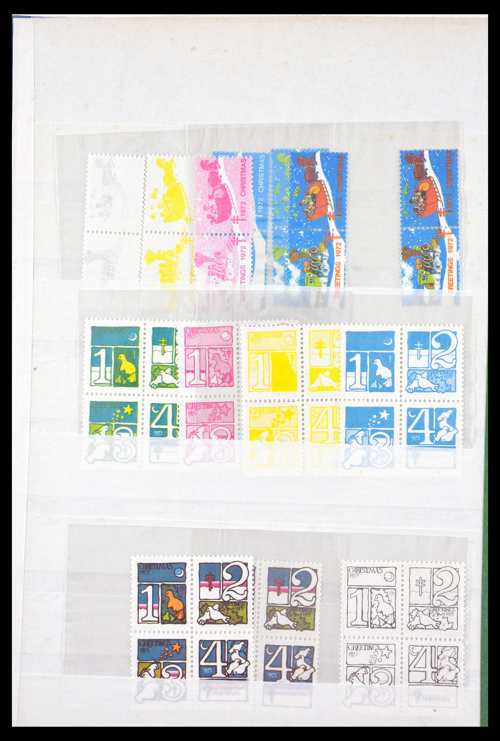 29603 021 - 29603 USA kerstzegels 1907-1977.