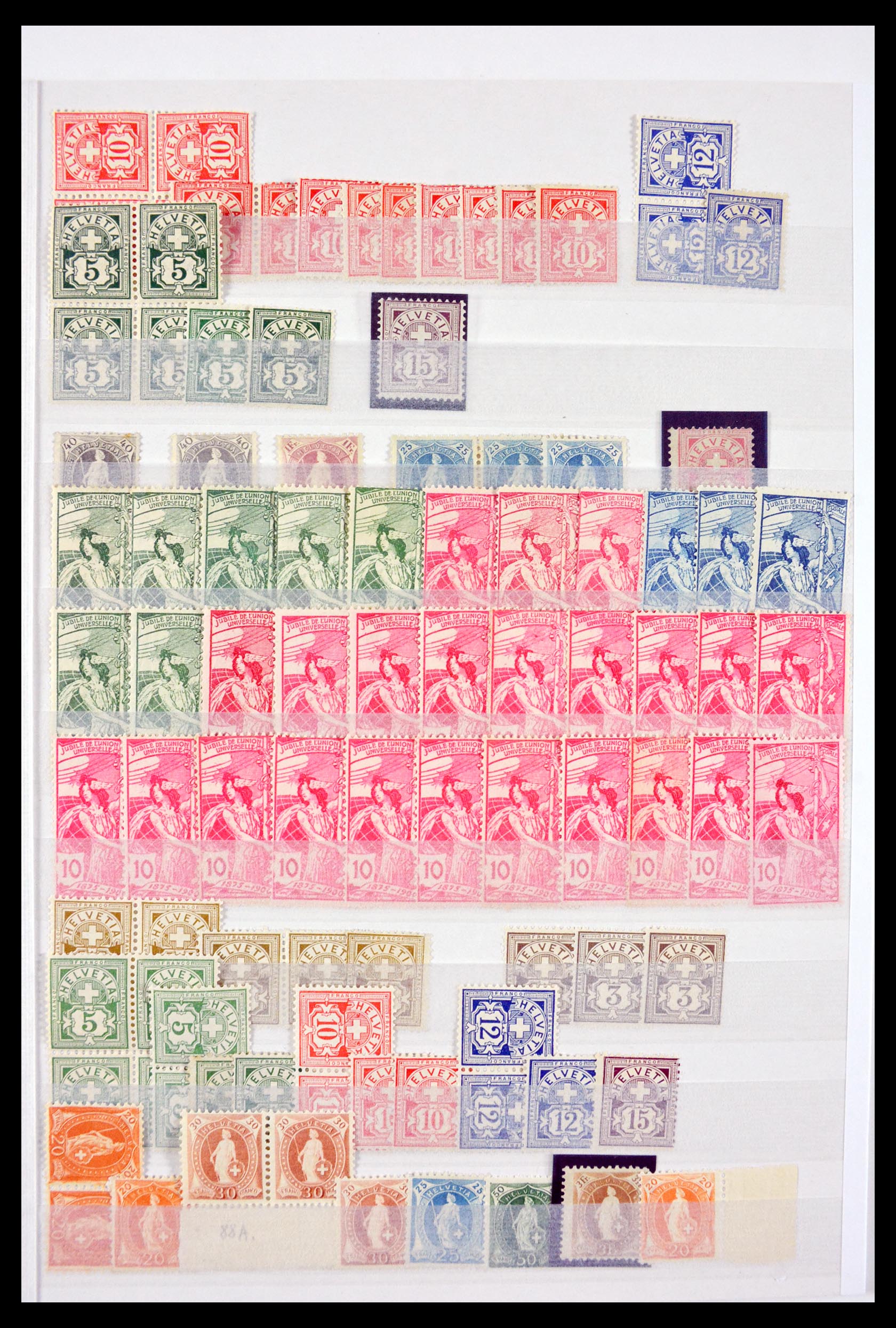 29604 003 - 29604 Switzerland 1882-1960.