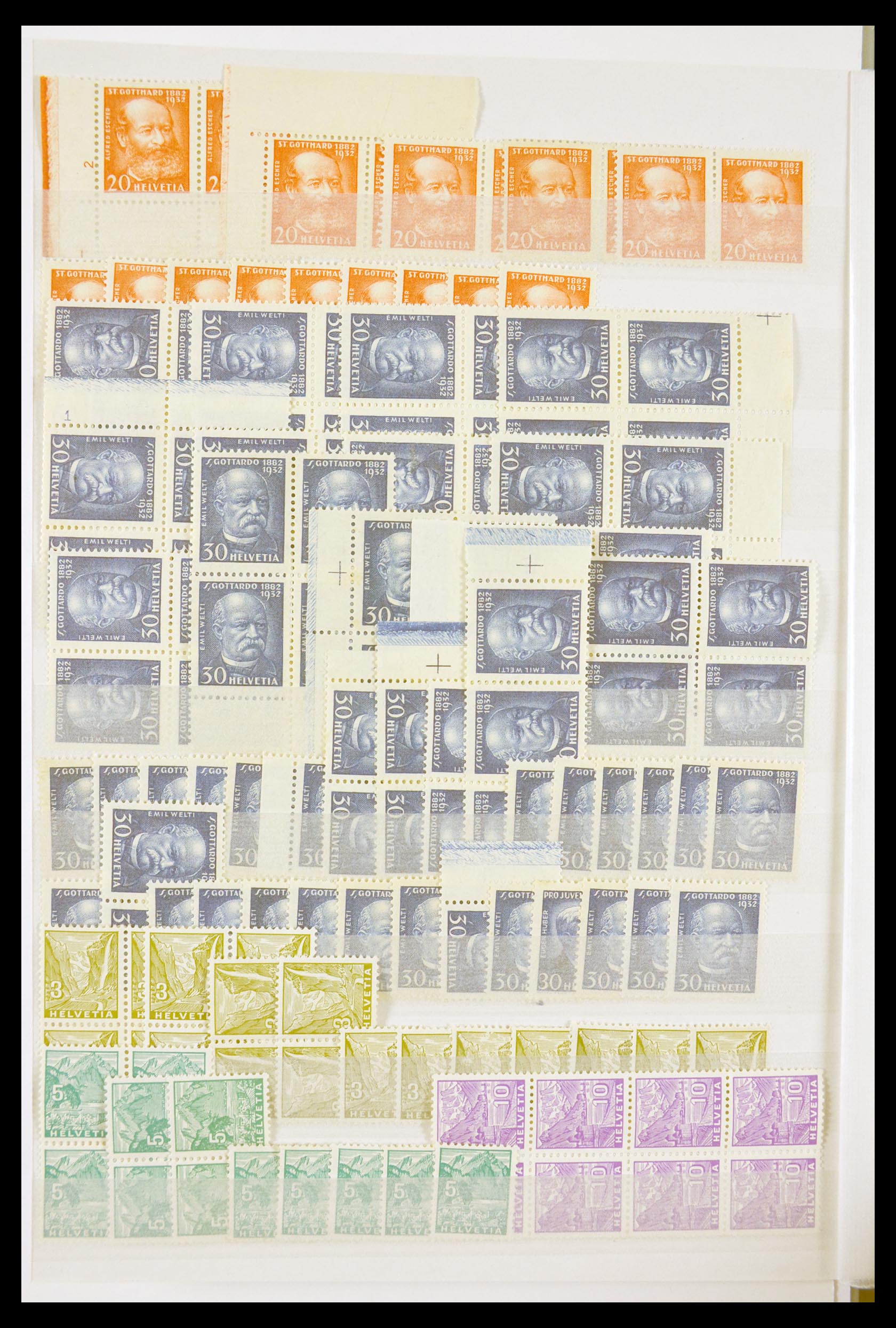 29604 016 - 29604 Switzerland 1882-1960.