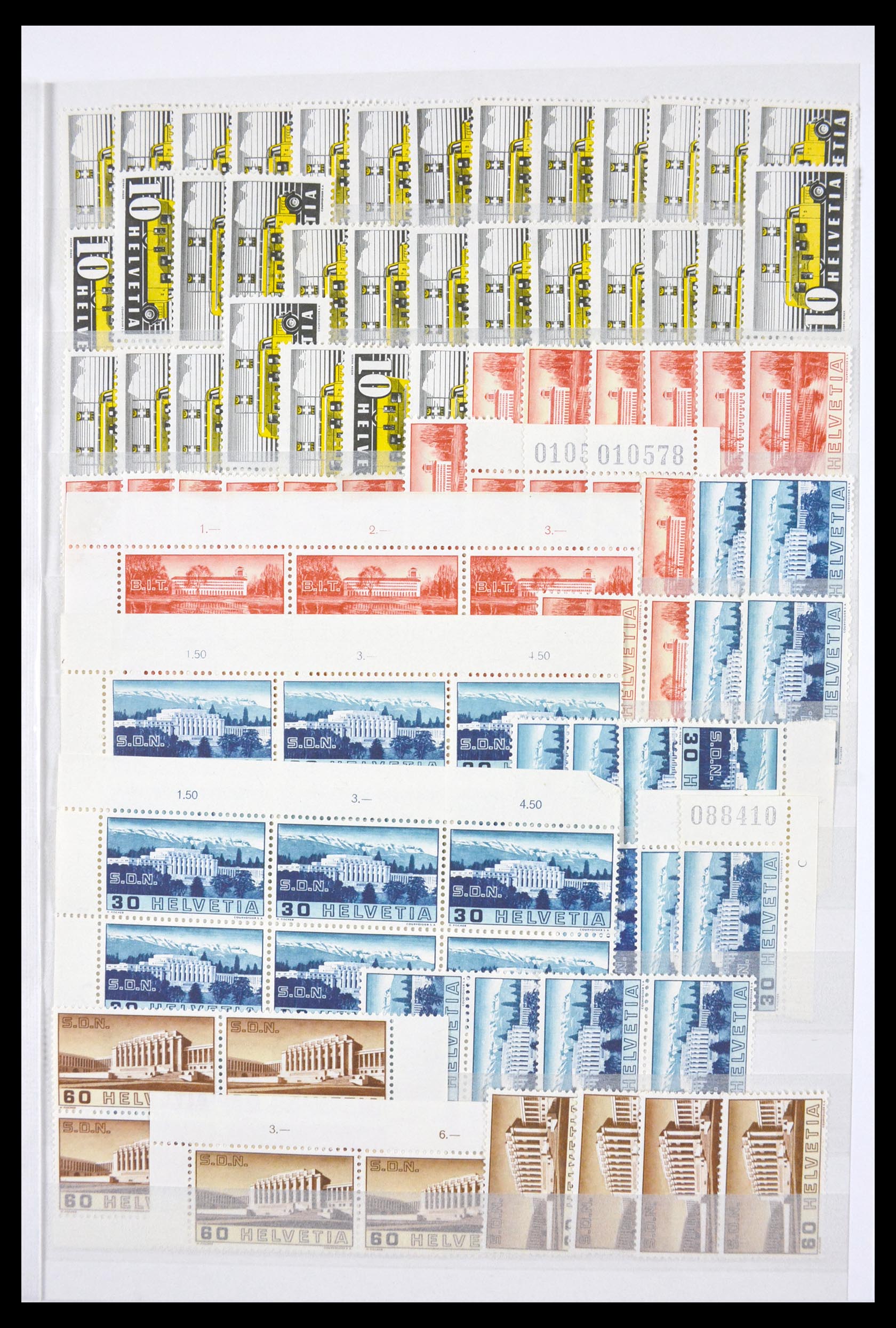 29604 021 - 29604 Switzerland 1882-1960.