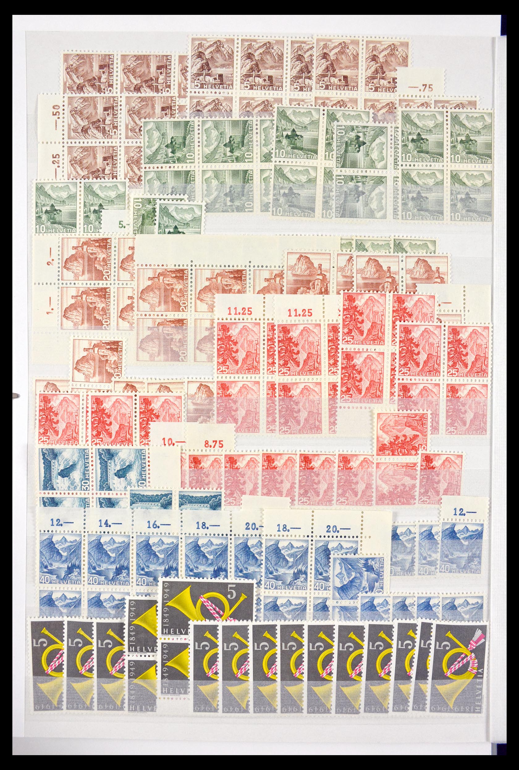 29604 042 - 29604 Switzerland 1882-1960.