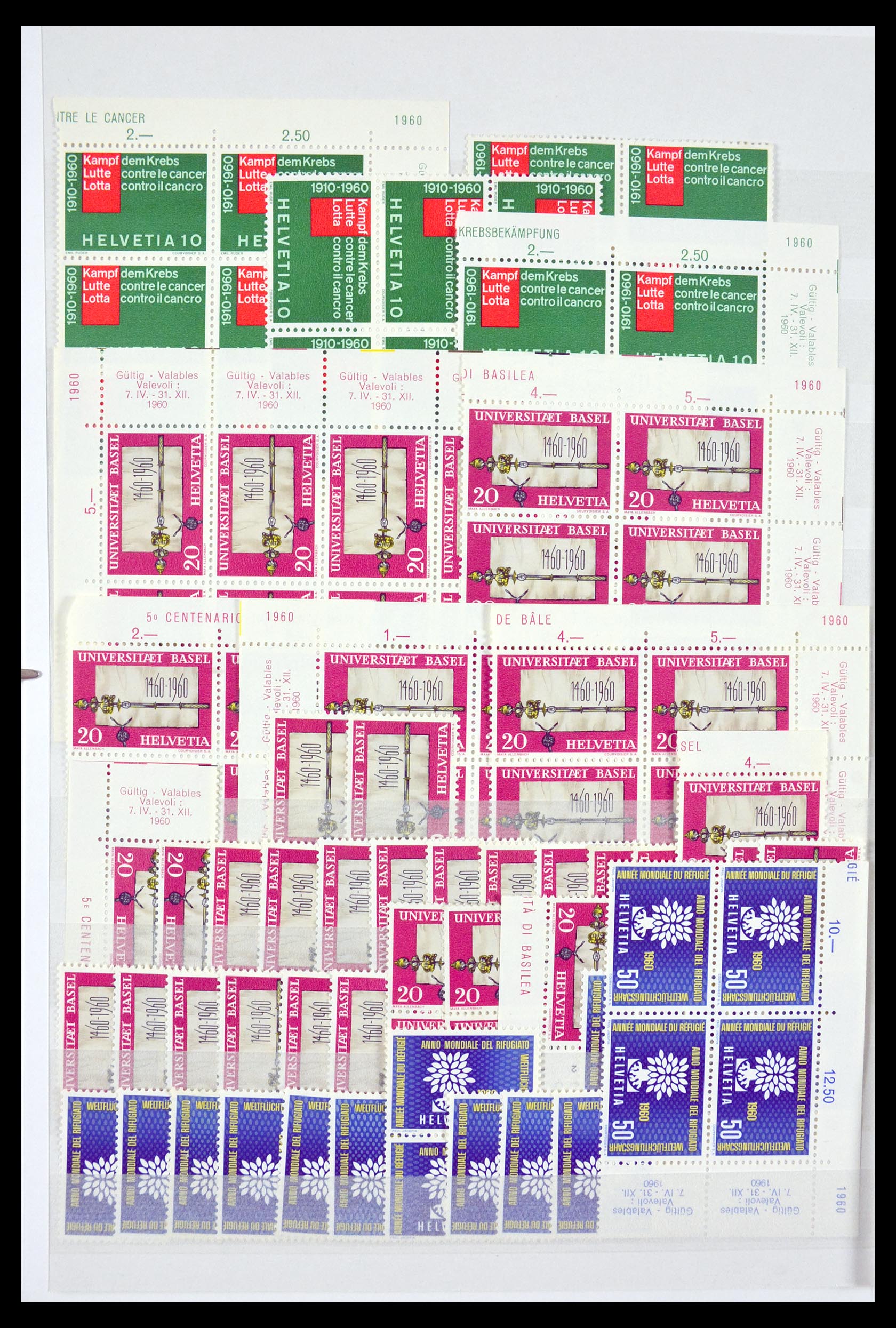29604 058 - 29604 Switzerland 1882-1960.