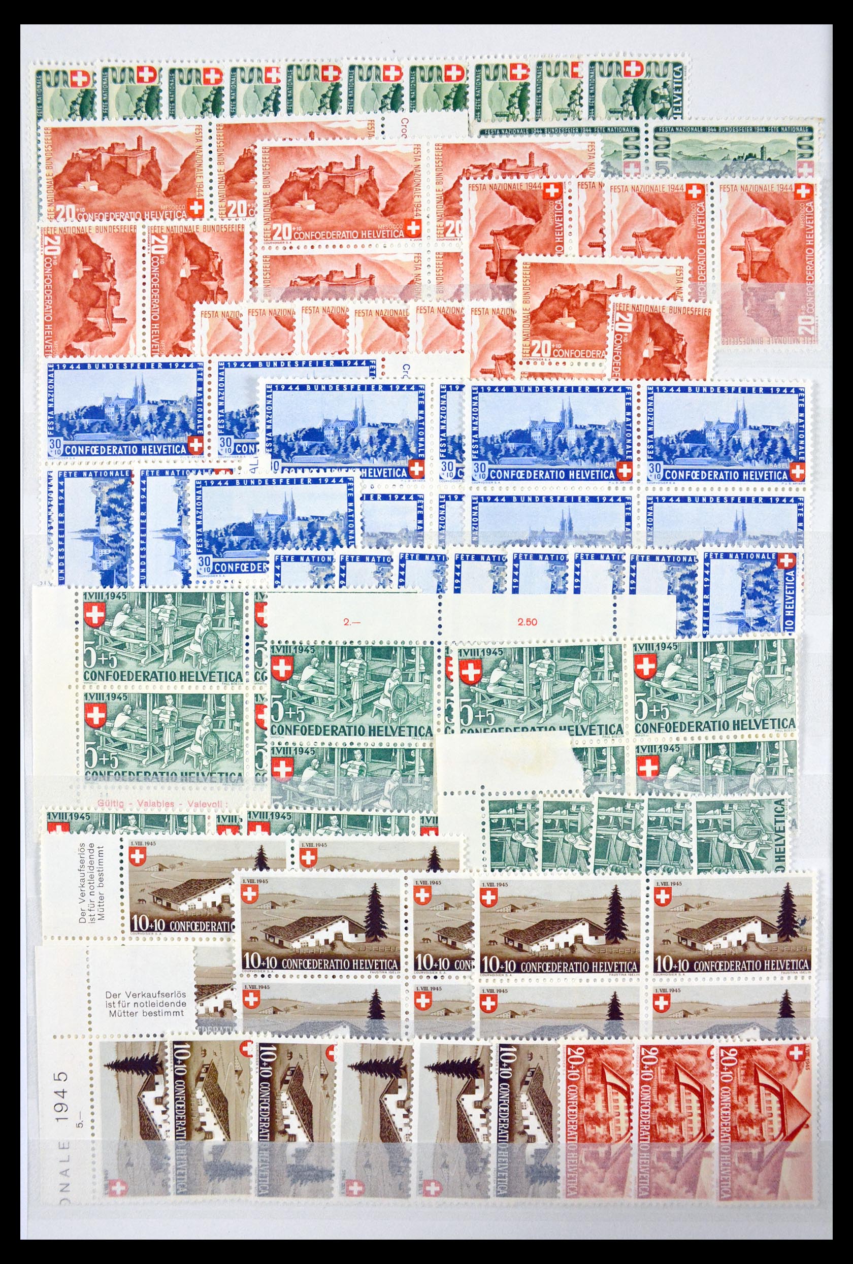 29604 070 - 29604 Switzerland 1882-1960.