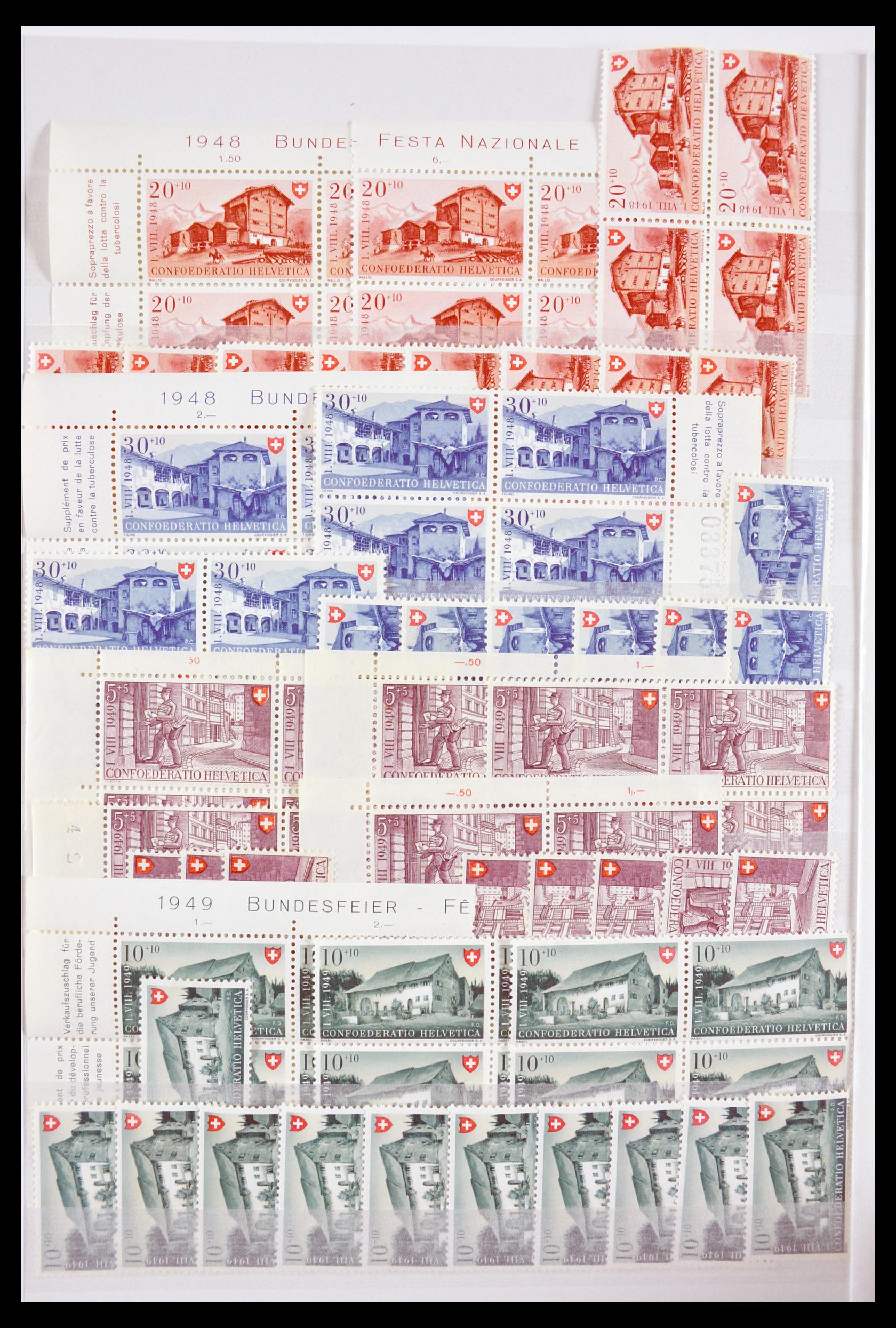 29604 074 - 29604 Zwitserland 1882-1960.