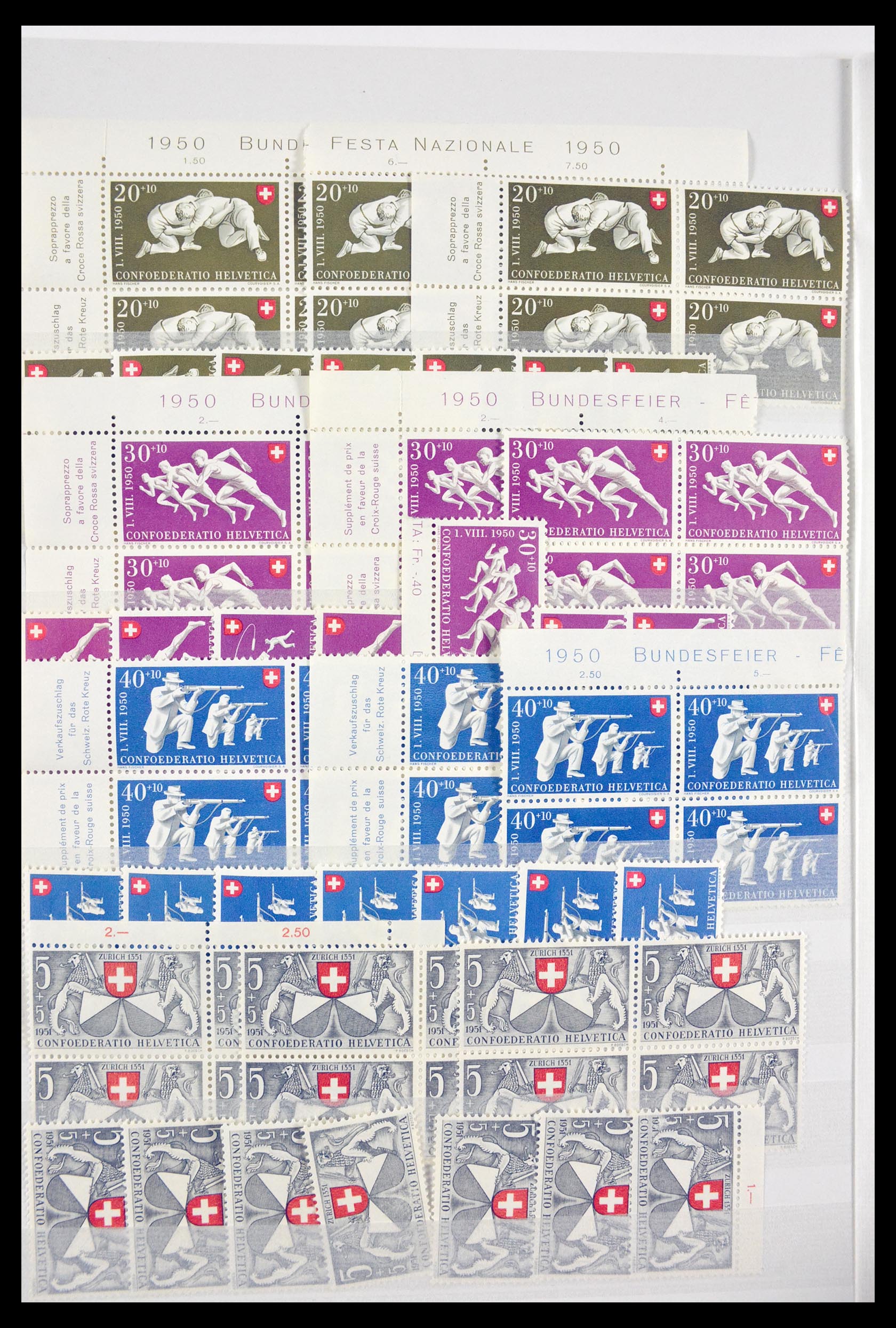 29604 076 - 29604 Zwitserland 1882-1960.