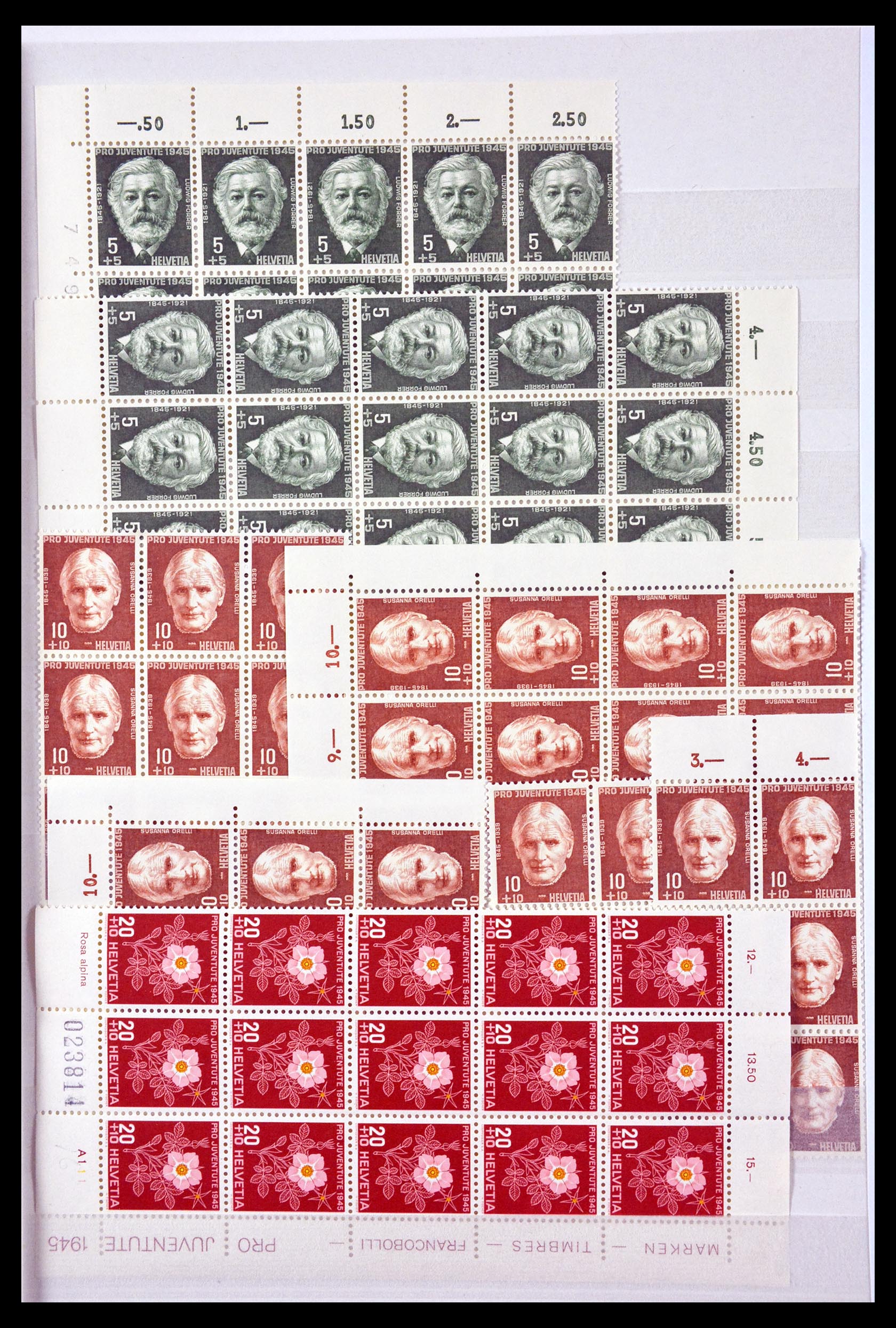 29604 161 - 29604 Switzerland 1882-1960.