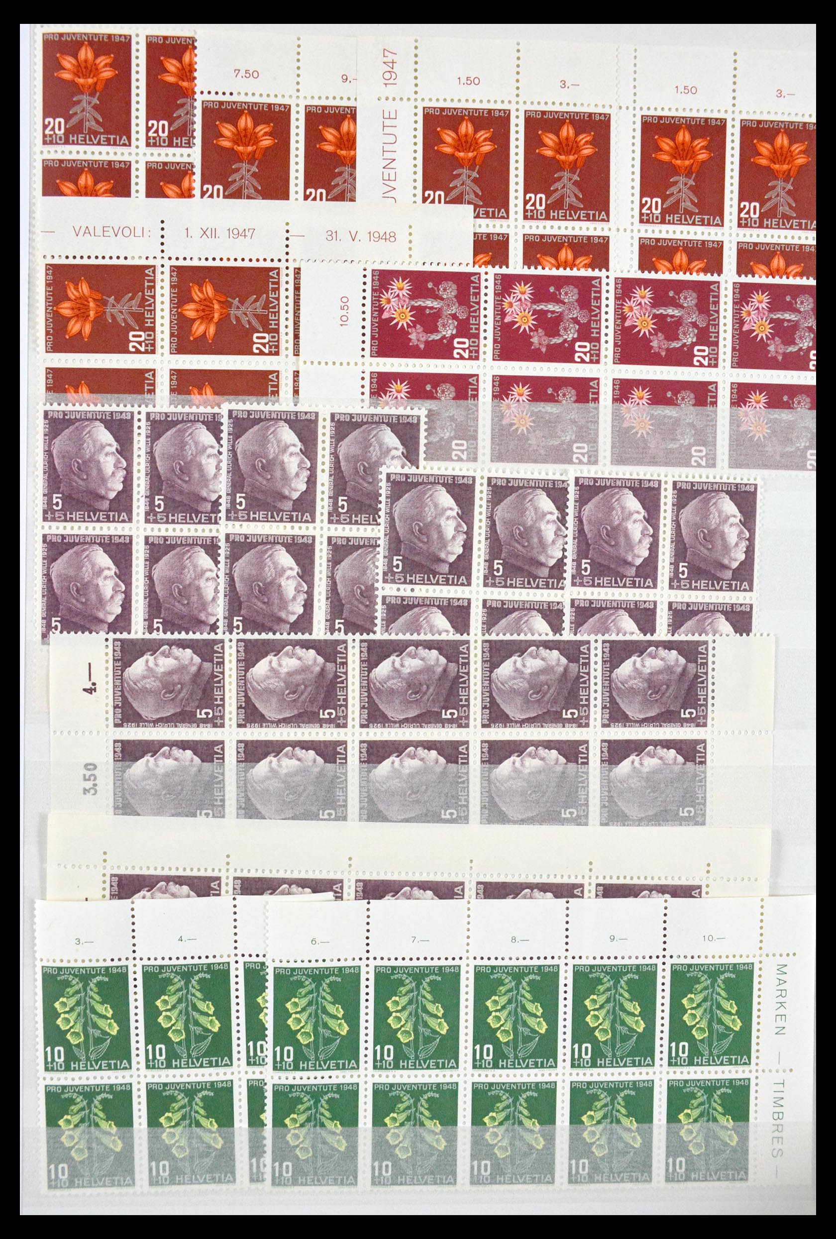 29604 166 - 29604 Switzerland 1882-1960.