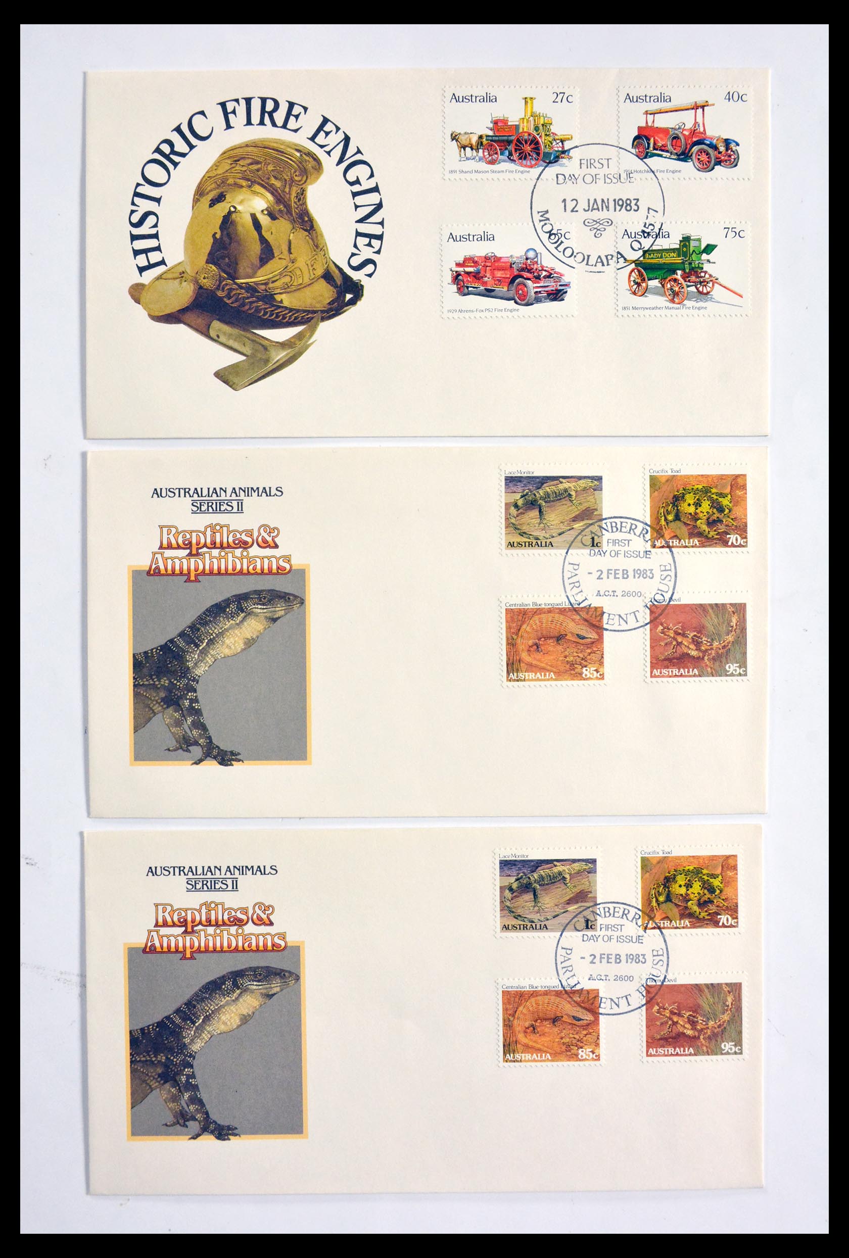 29611 048 - 29611 Australia FDC's 1954-2004.