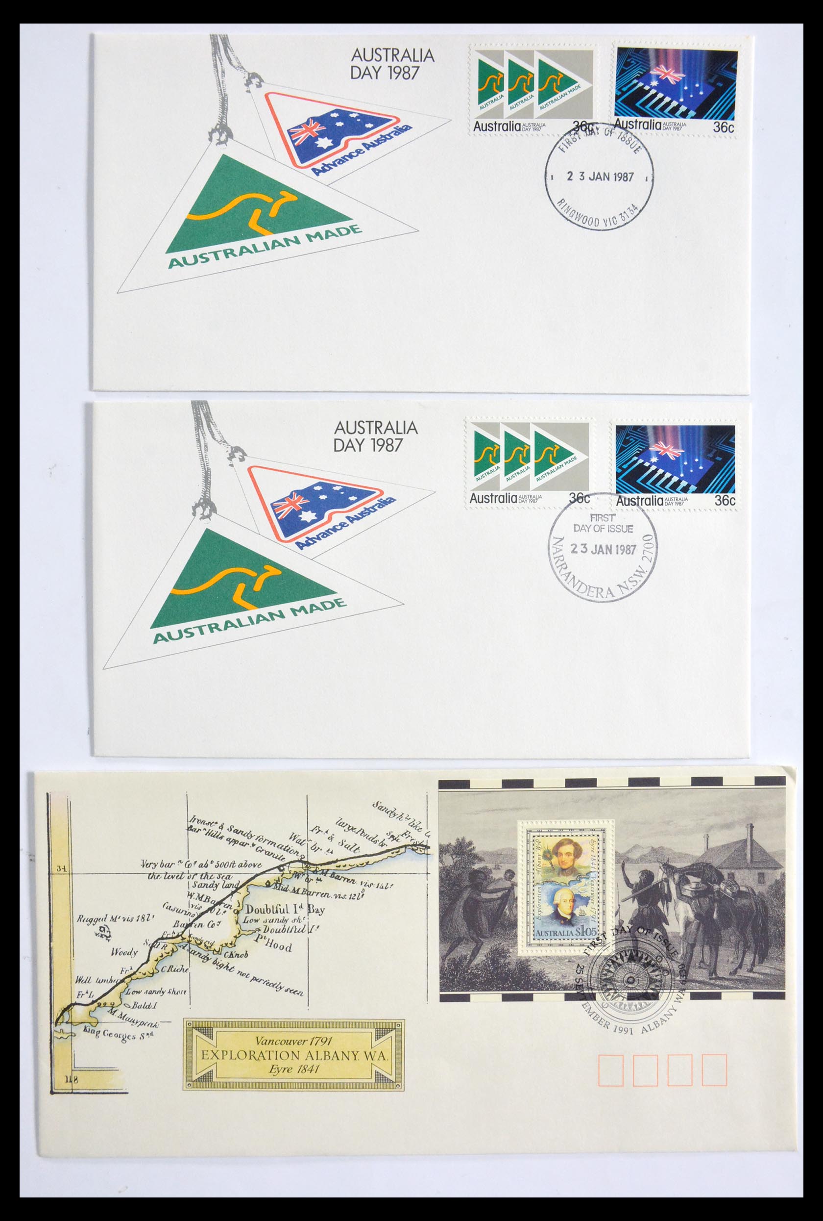 29611 051 - 29611 Australië FDC's 1954-2004.