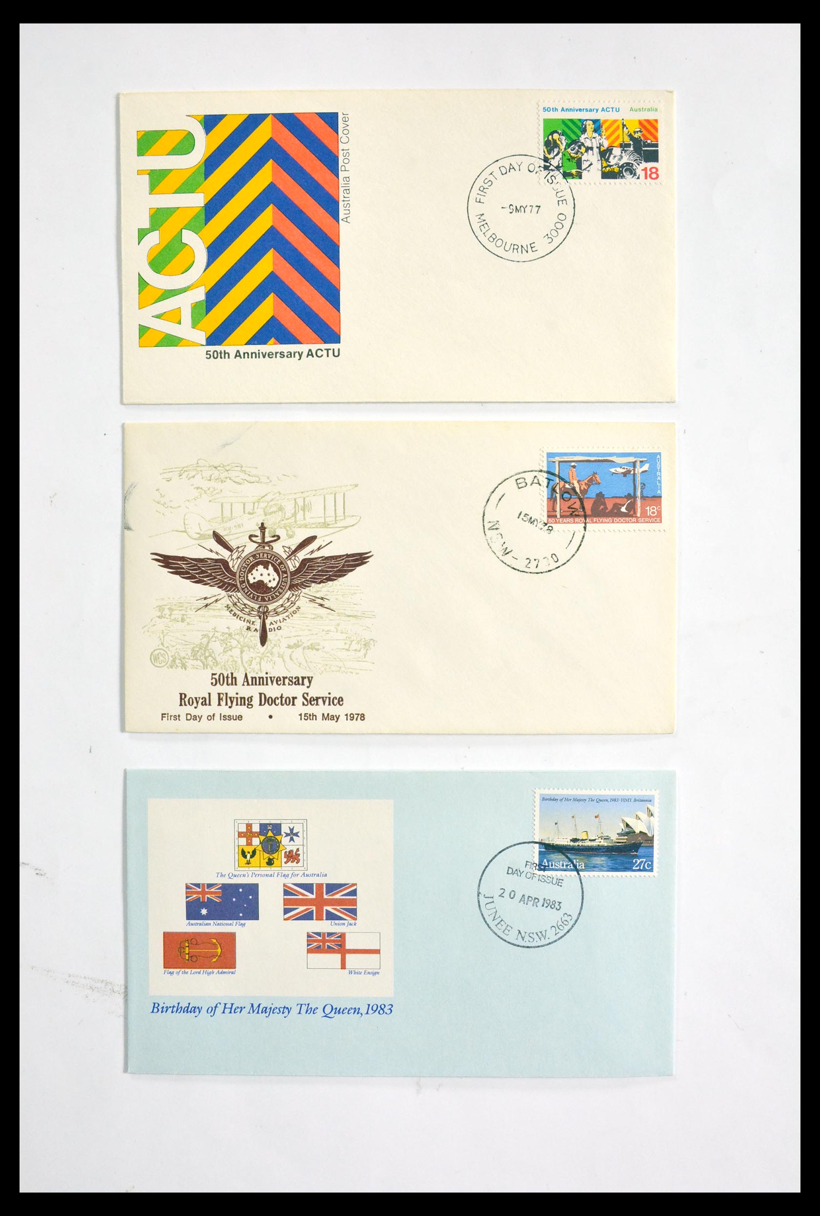 29611 067 - 29611 Australië FDC's 1954-2004.