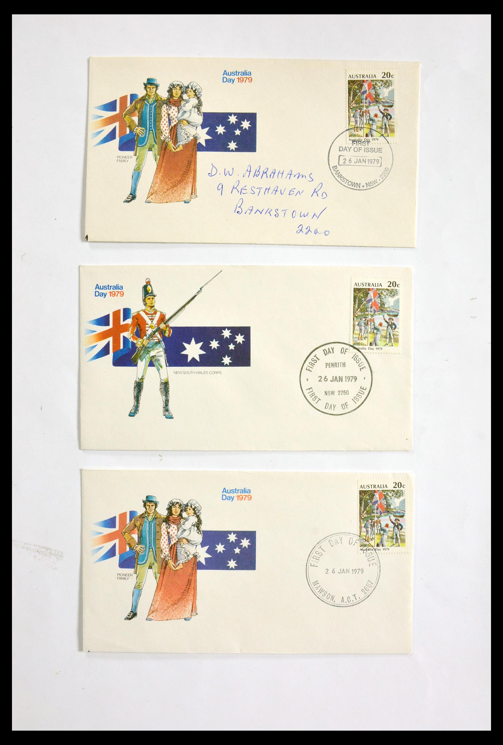 29611 196 - 29611 Australië FDC's 1954-2004.