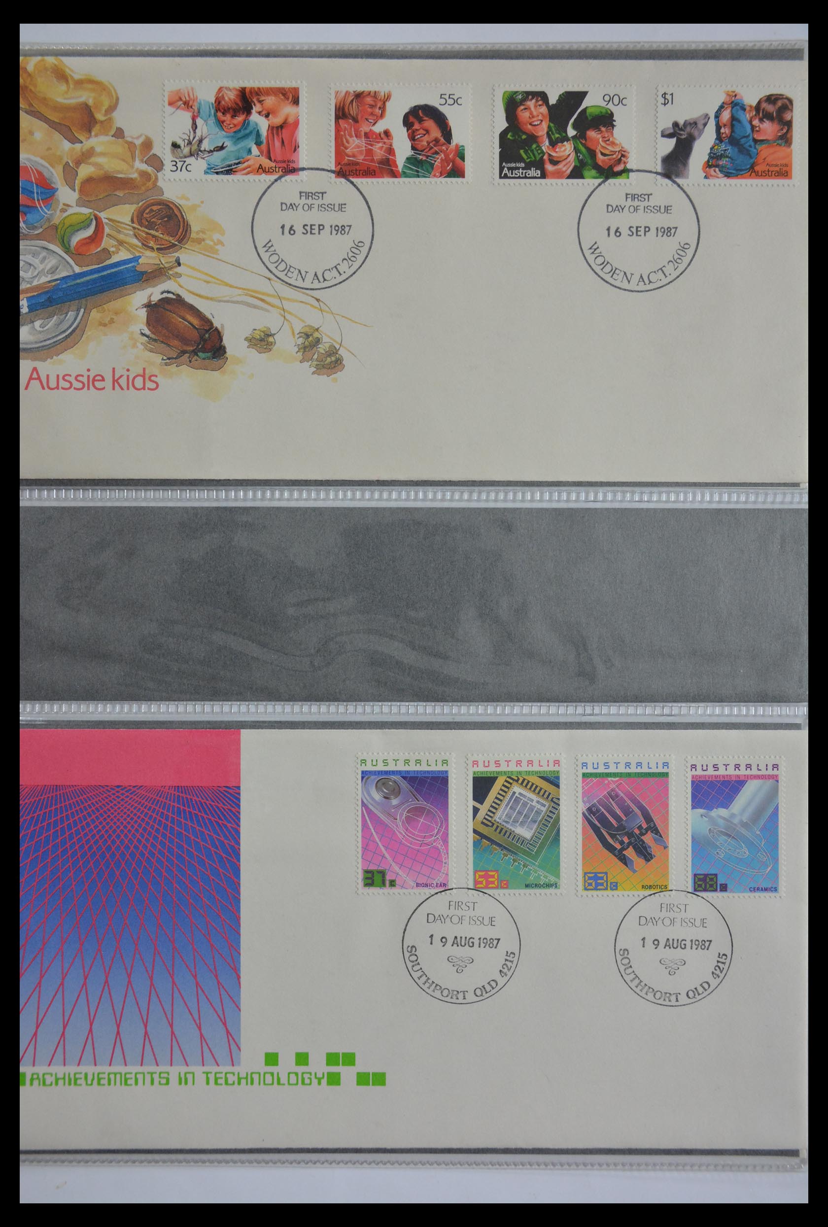 29611 239 - 29611 Australia FDC's 1954-2004.