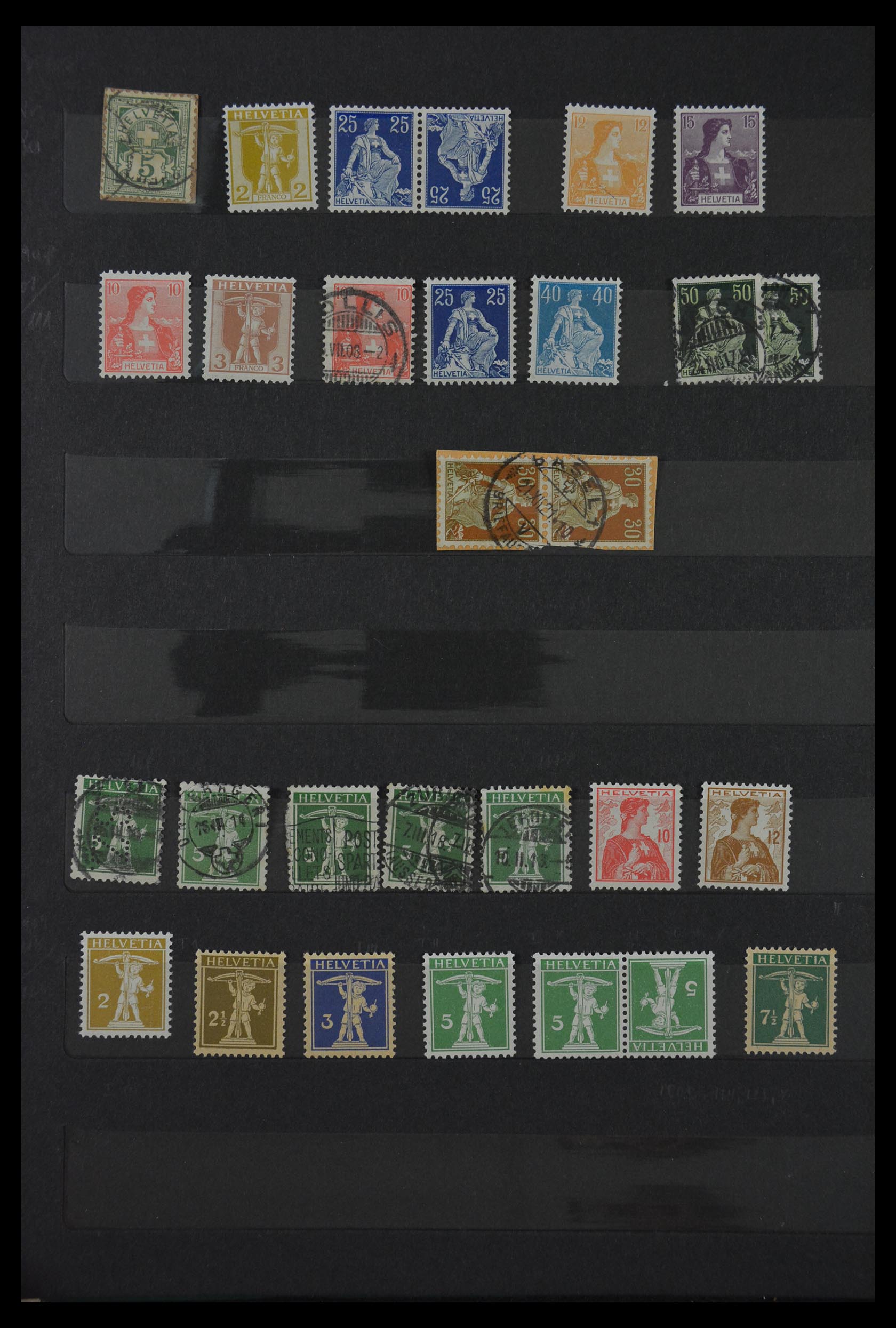 29613 002 - 29613 Switzerland 1882-1960.