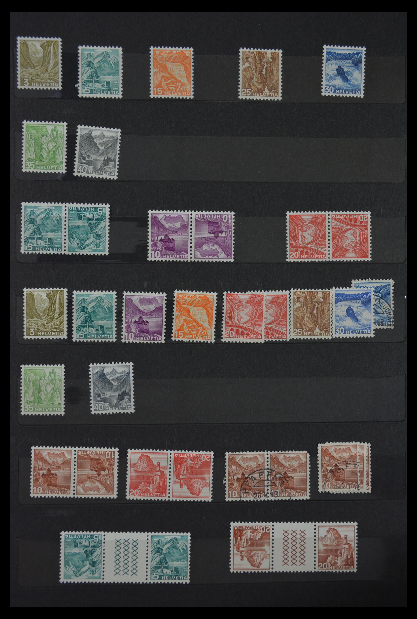 29613 008 - 29613 Switzerland 1882-1960.