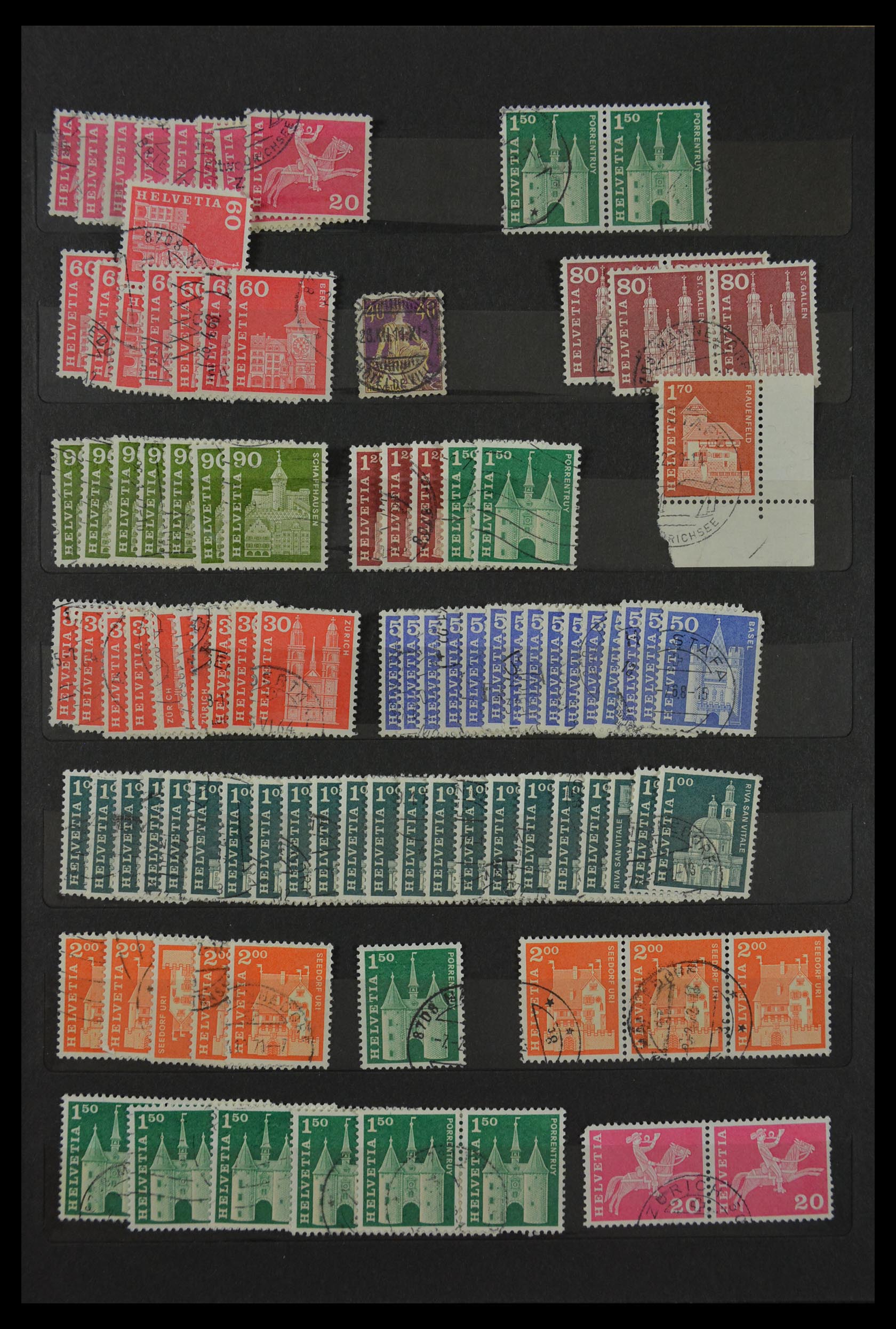 29613 027 - 29613 Zwitserland 1882-1960.