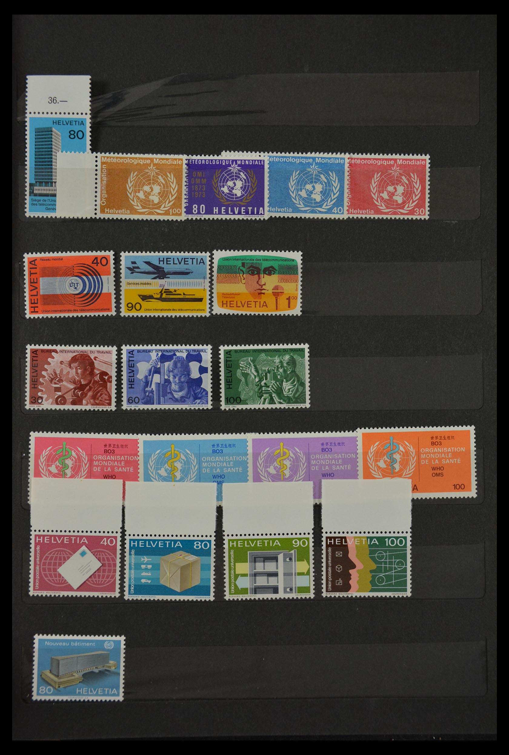 29613 035 - 29613 Zwitserland 1882-1960.
