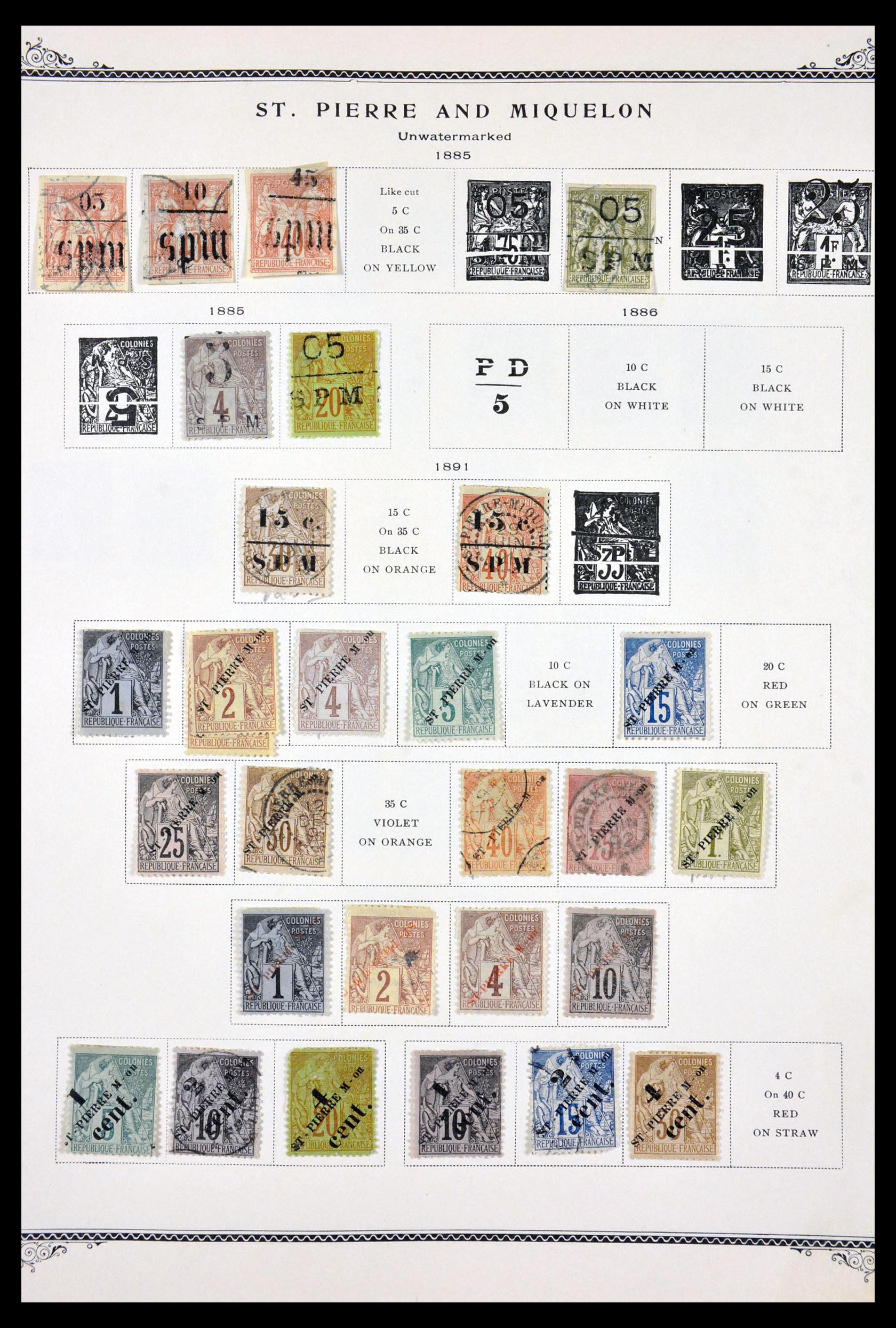 29620 009 - 29620 French colonies 1885-1931.