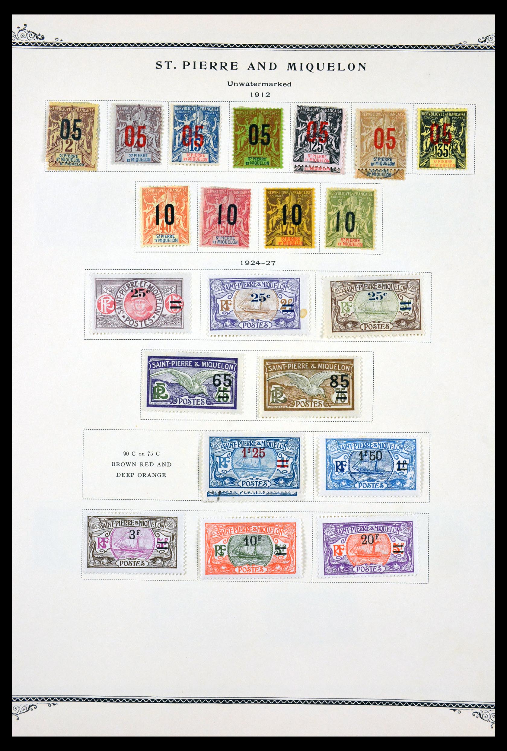 29620 012 - 29620 French colonies 1885-1931.