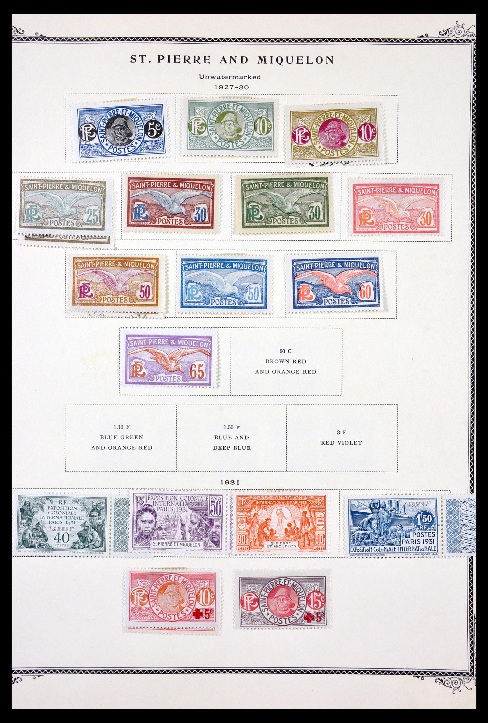 29620 013 - 29620 French colonies 1885-1931.