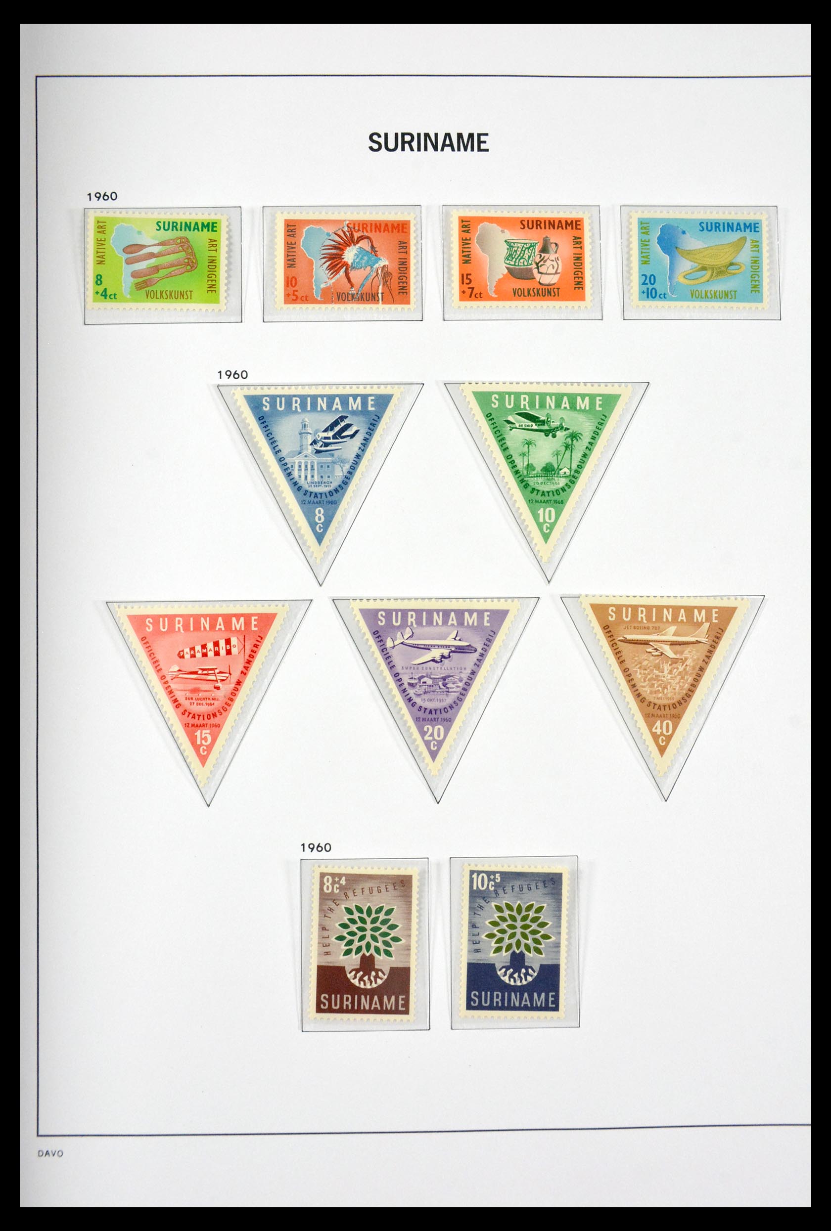 29632 021 - 29632 Surinam 1873-1975.