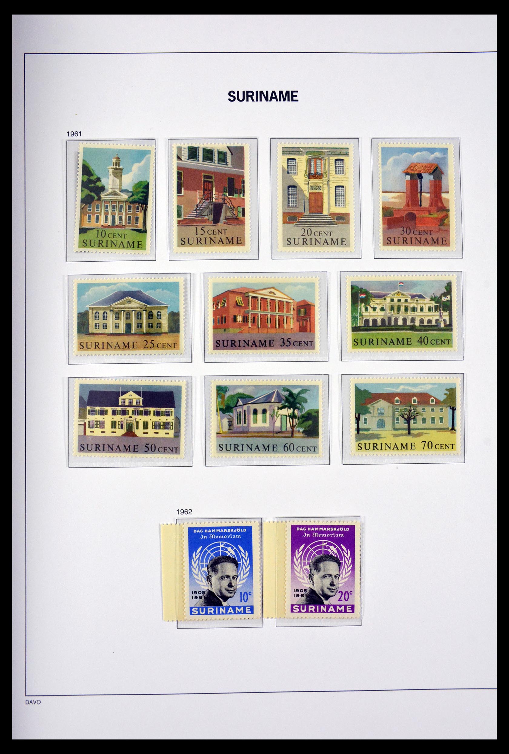 29632 023 - 29632 Surinam 1873-1975.