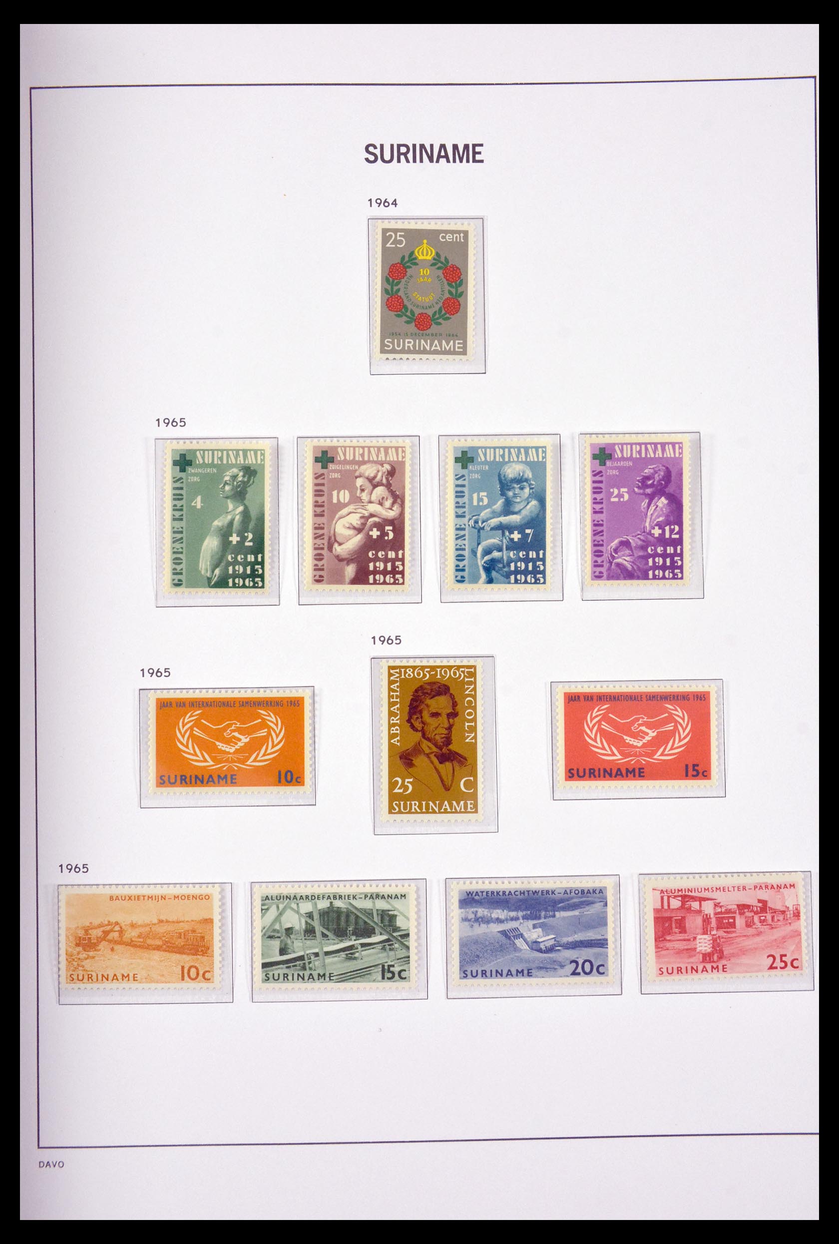 29632 029 - 29632 Surinam 1873-1975.