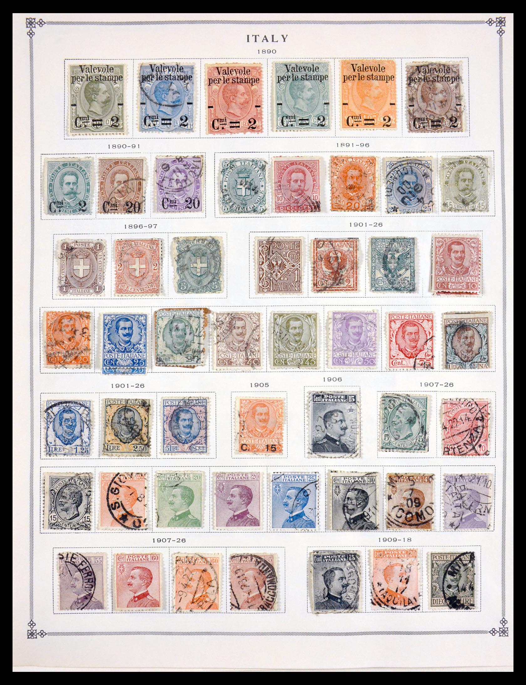 29634 005 - 29634 Italy 1863-1939.