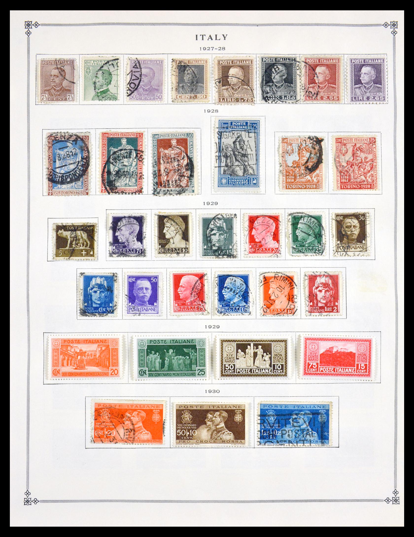 29634 009 - 29634 Italië 1863-1939.