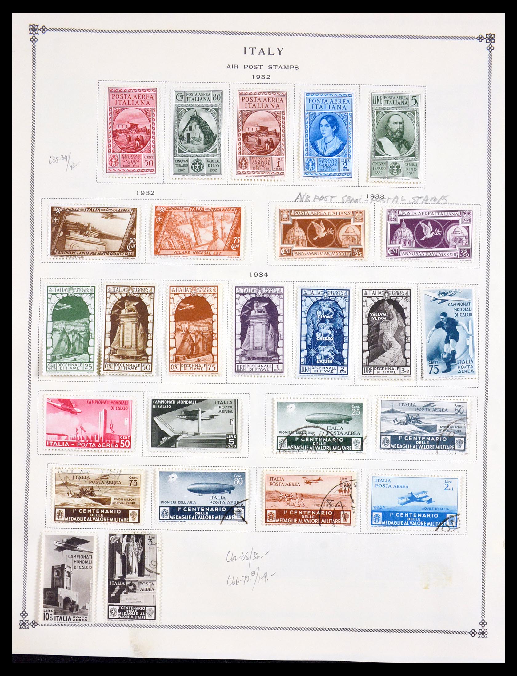 29634 018 - 29634 Italy 1863-1939.