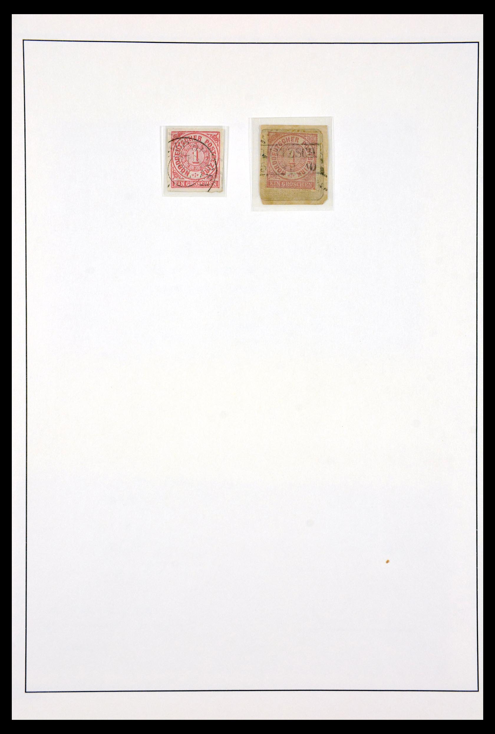 29641 006 - 29641 Norddeutscher Postbezirk 1868-1875.