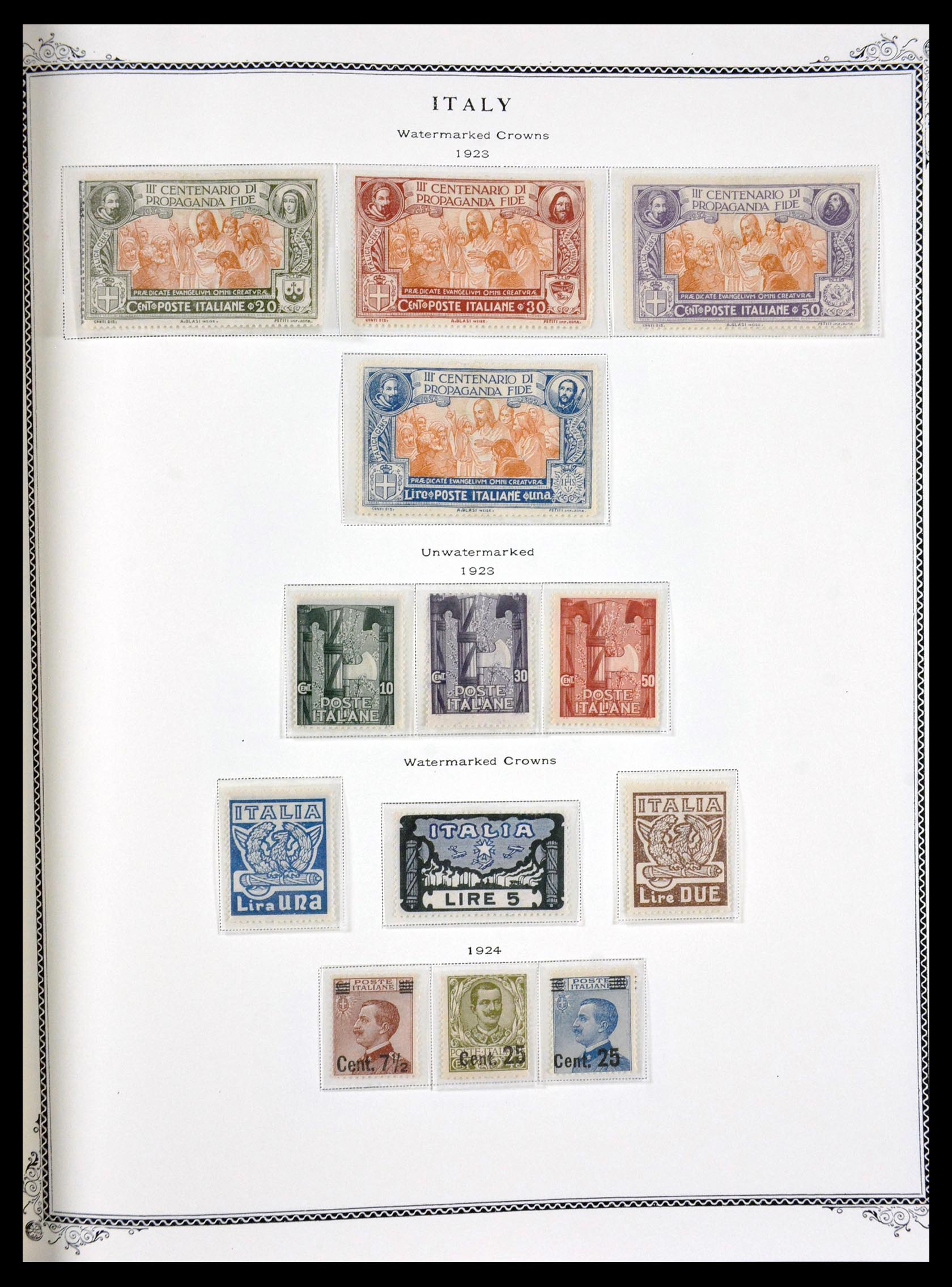 29644 008 - 29644 Italy 1855-1928.